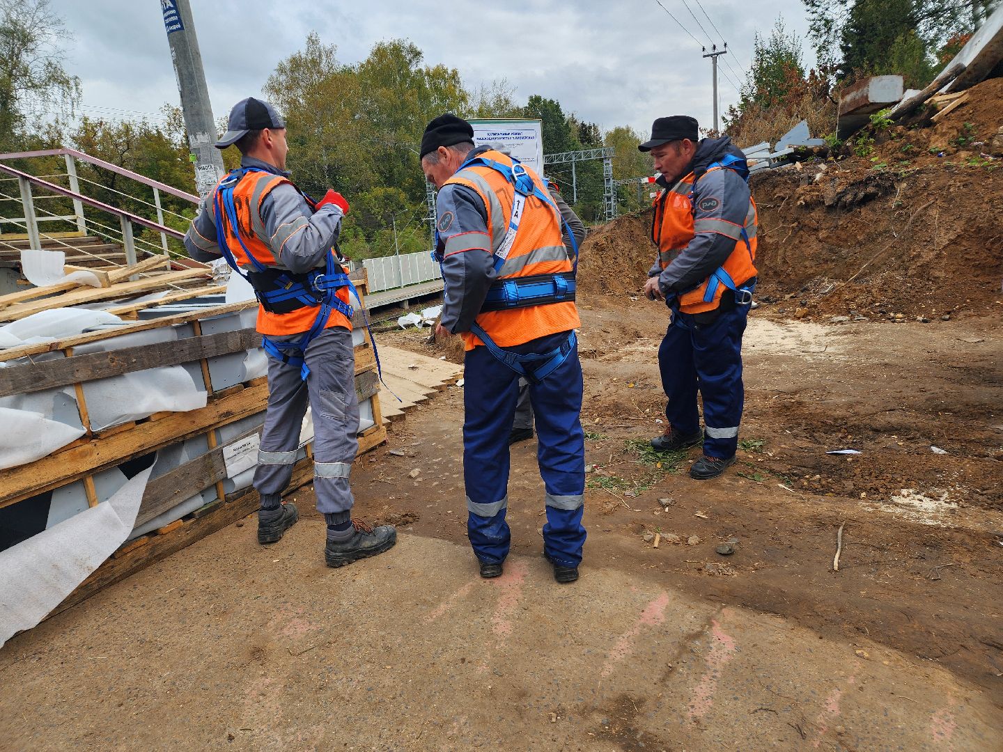 одинцовский городской округ,  ржд, мост, электрички, железная дорога,