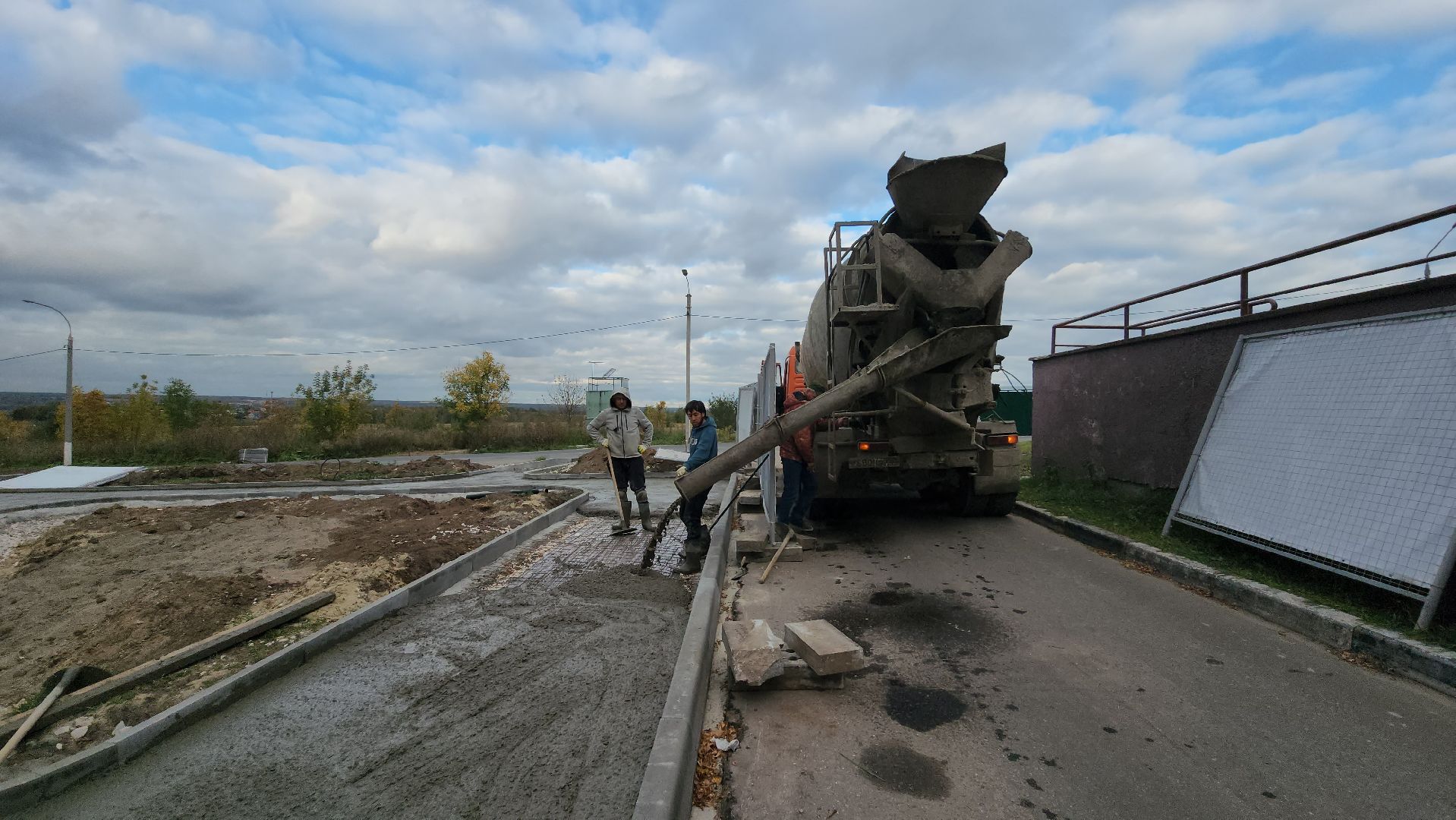 кашира, благоустройство, комфортная городская среда, национальный проект, сквер, тротуарная плитка,