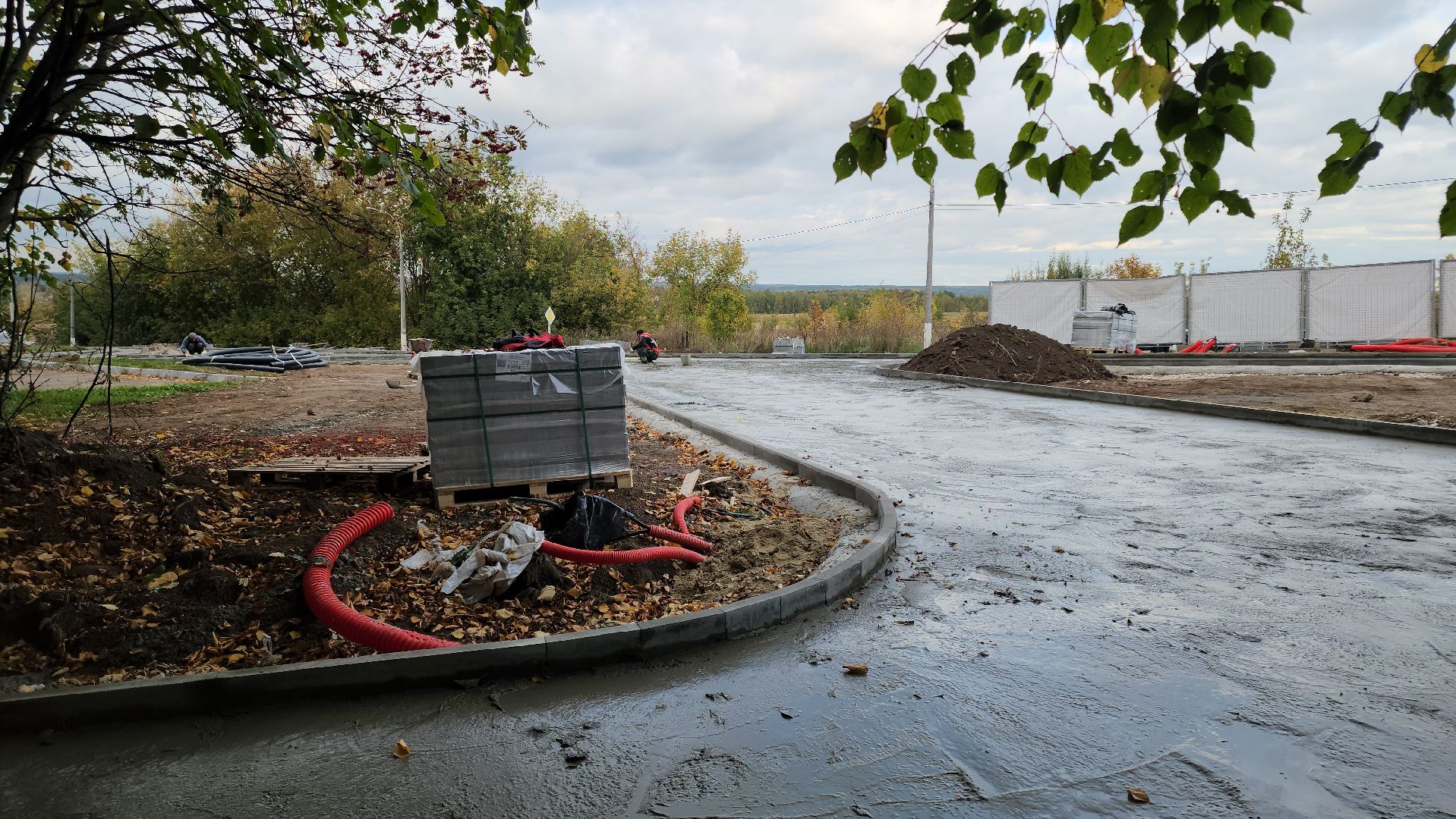 кашира, благоустройство, комфортная городская среда, национальный проект, сквер, тротуарная плитка,