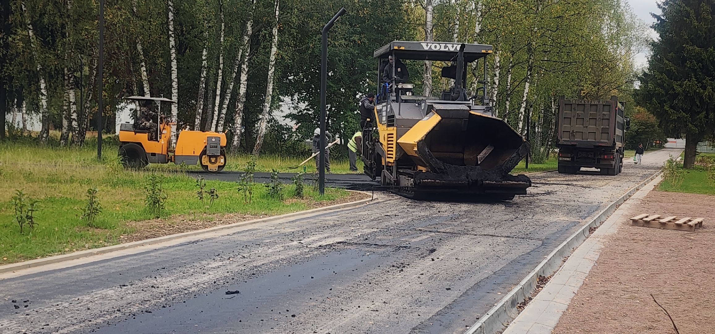Благоустройство , Микрорайон Супонево , Звенигород, Ремонтно-эксплуатационная служба Звенигорода ,