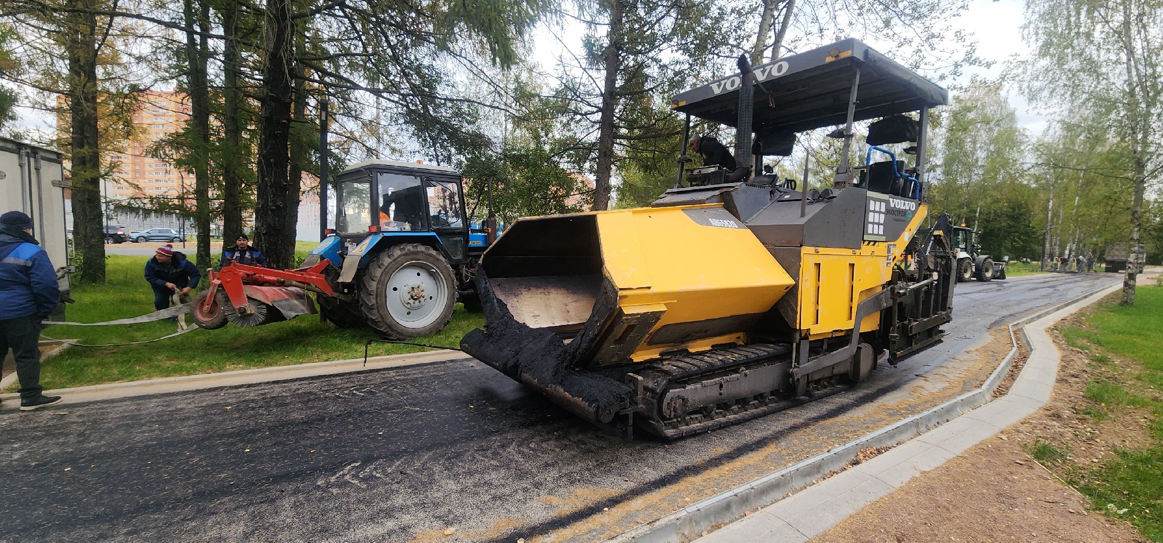 Благоустройство , Микрорайон Супонево , Звенигород, Ремонтно-эксплуатационная служба Звенигорода ,