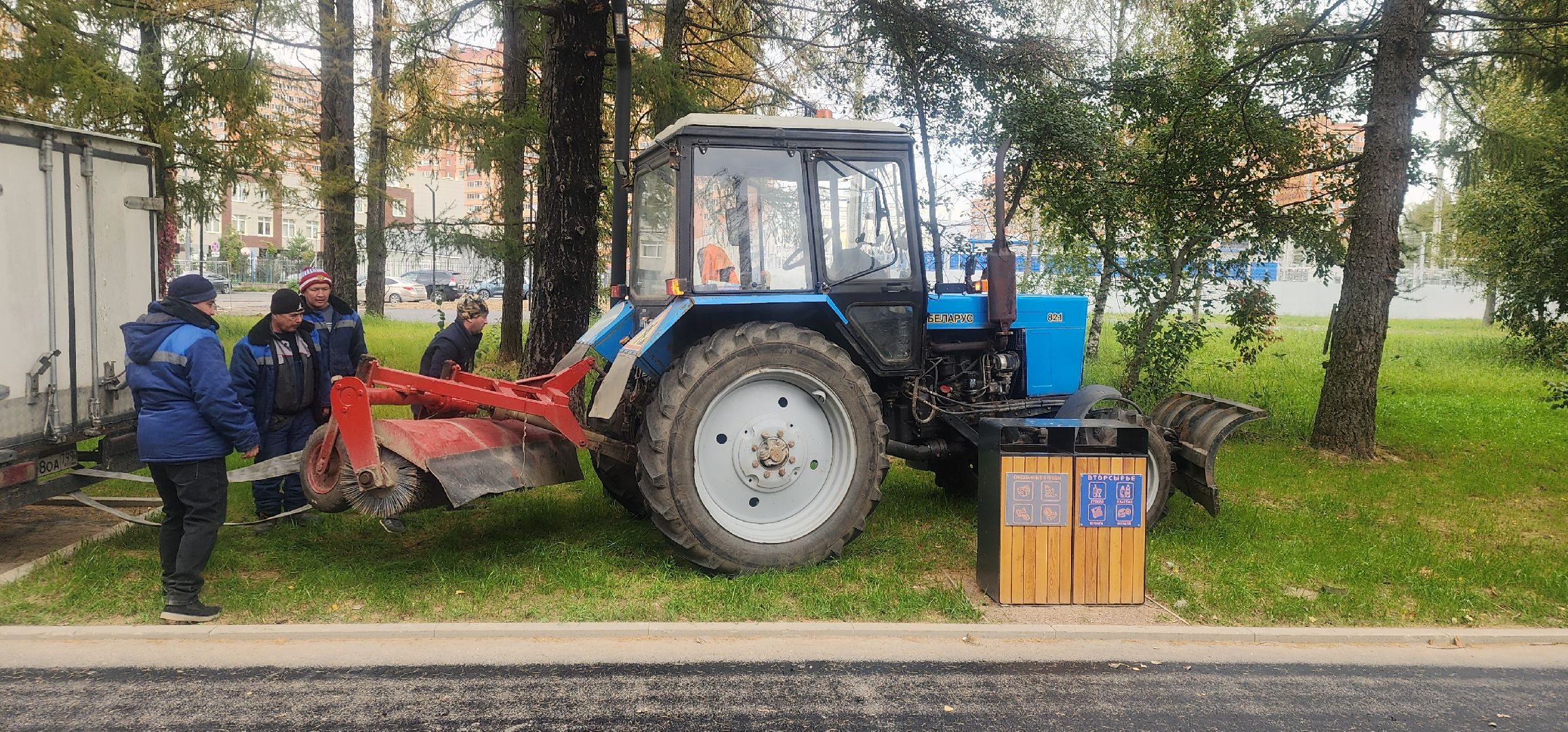 Благоустройство , Микрорайон Супонево , Звенигород, Ремонтно-эксплуатационная служба Звенигорода ,