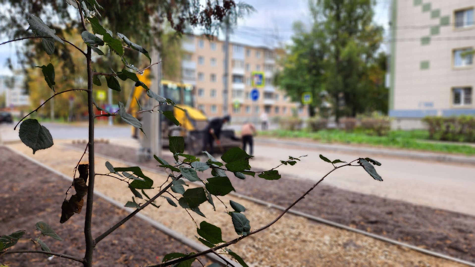 клин, благоустройство, улица менделеева, асфальт,