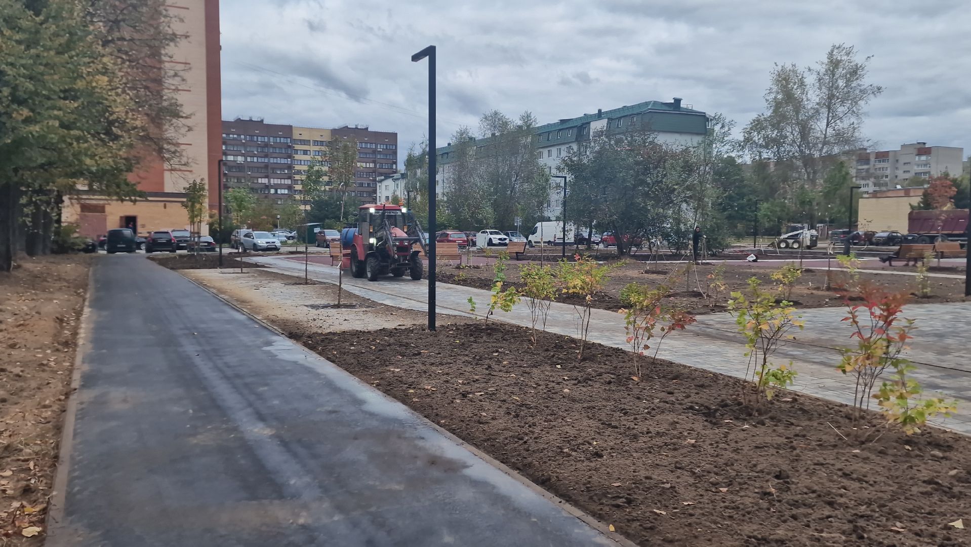 Благоустройство, НовыйсквервДубне,