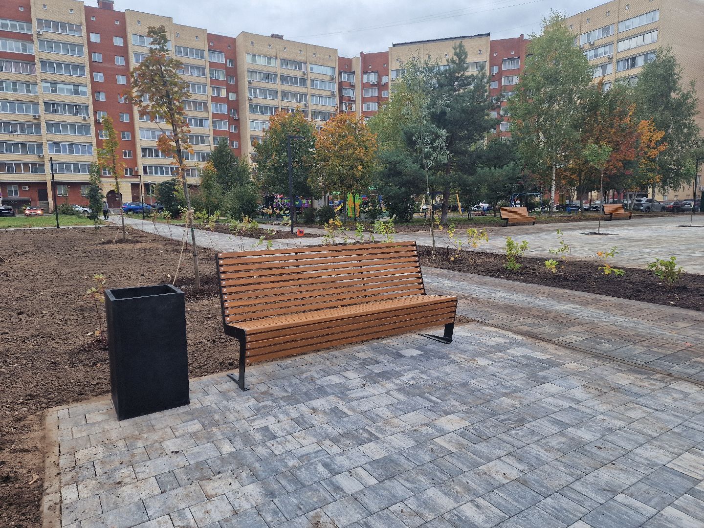 Благоустройство, НовыйсквервДубне,