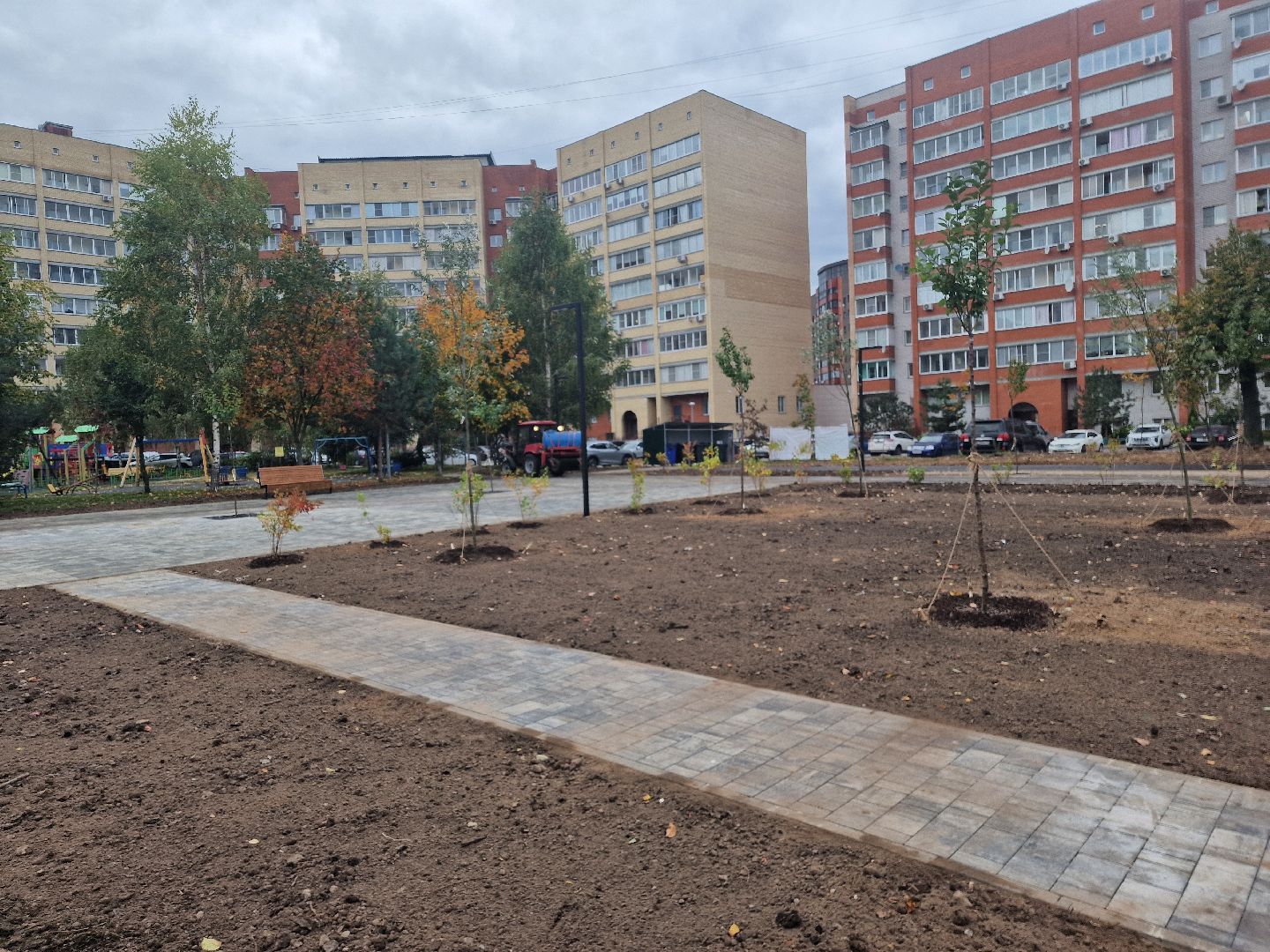 Благоустройство, НовыйсквервДубне,