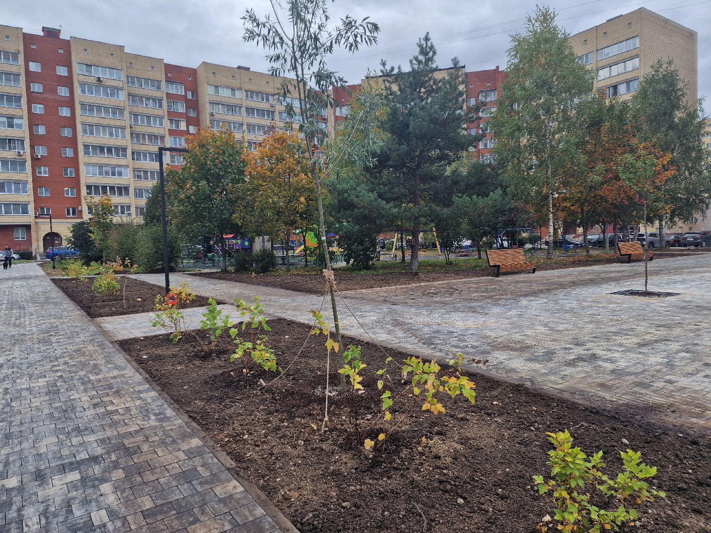 Благоустройство, НовыйсквервДубне,
