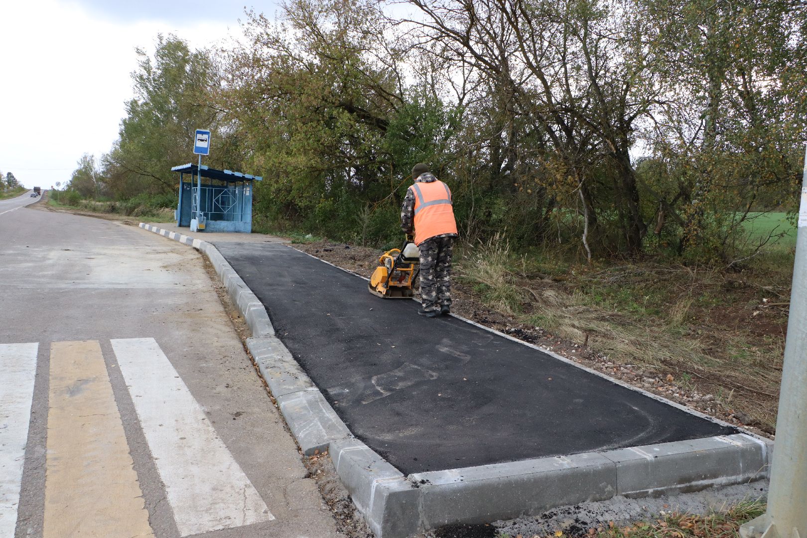 серебряные пруды, бдд, коровино, новый тротуар,