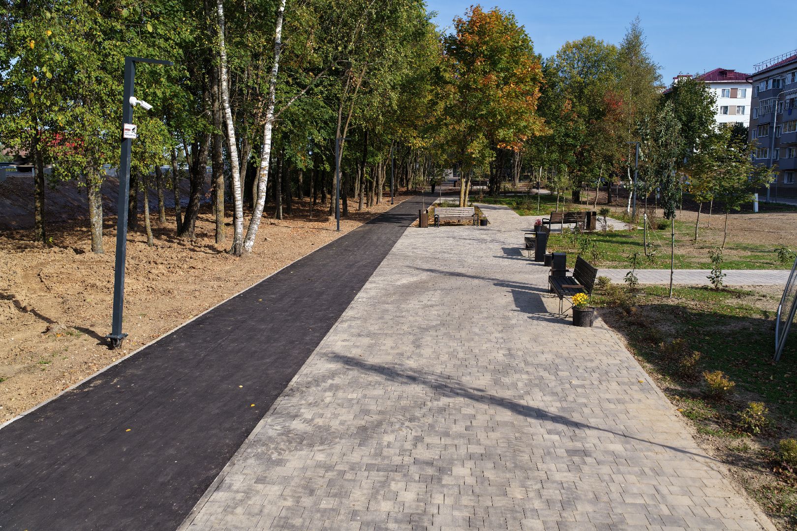 видео с коптера, сквер в шаховской, благоустройство в шаховской,