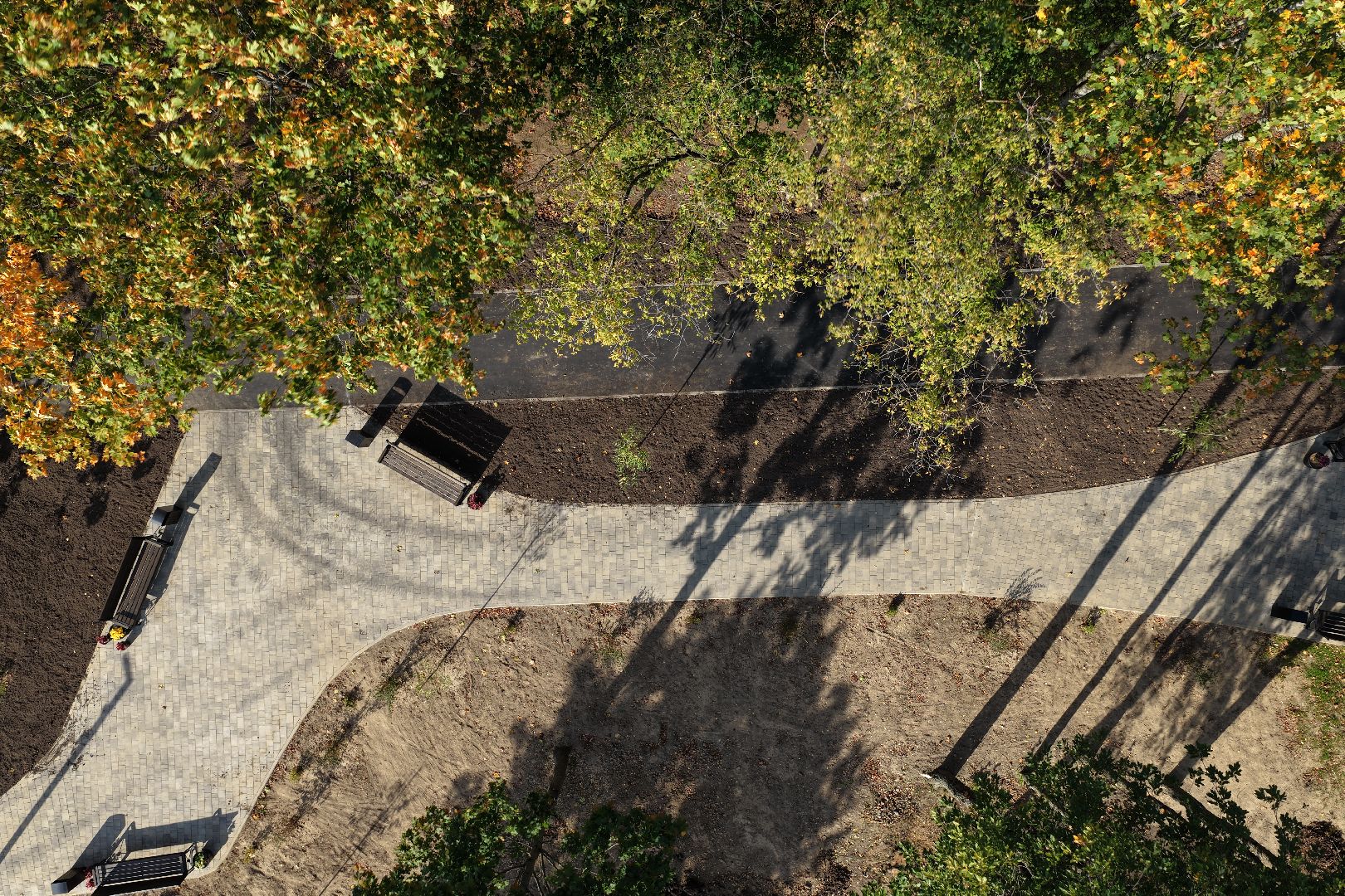 видео с коптера, сквер в шаховской, благоустройство в шаховской,