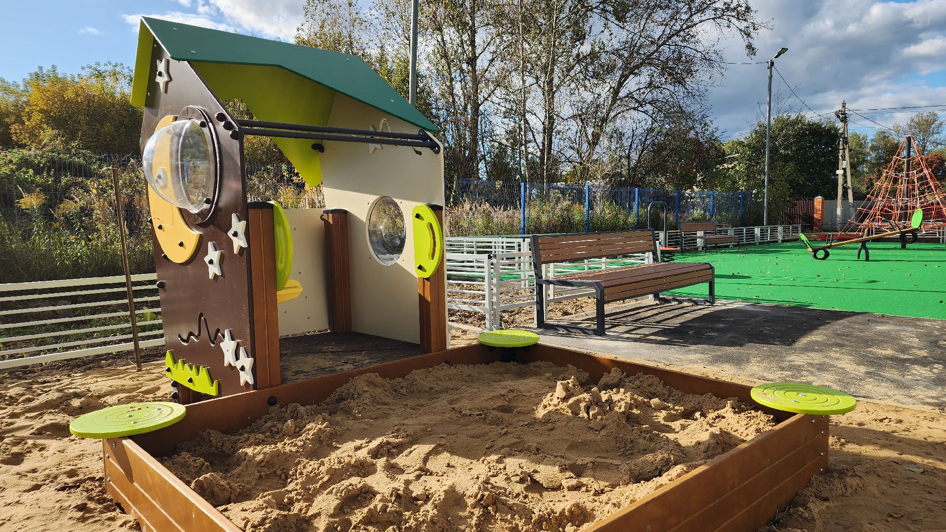 благоустройство, детские площадки, лосино-петровский,