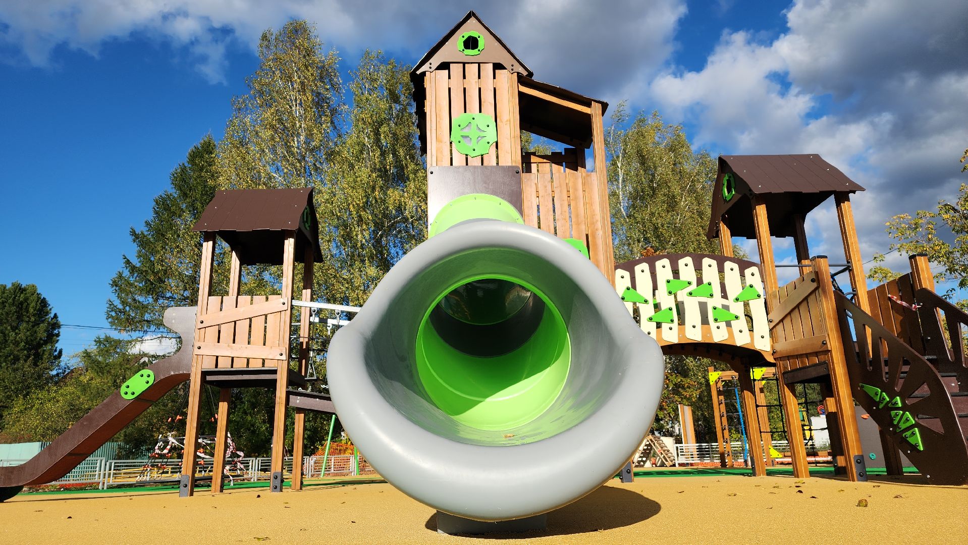 благоустройство, детские площадки, лосино-петровский,