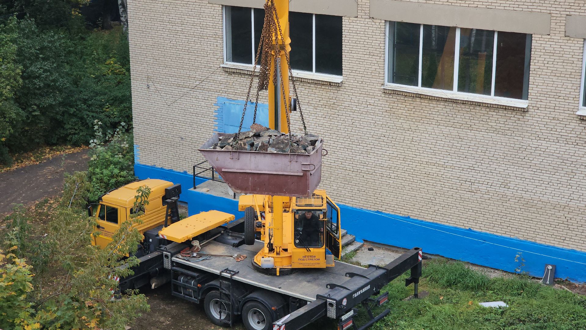 Капитальный ремонт школы , Школа, Лобня ,