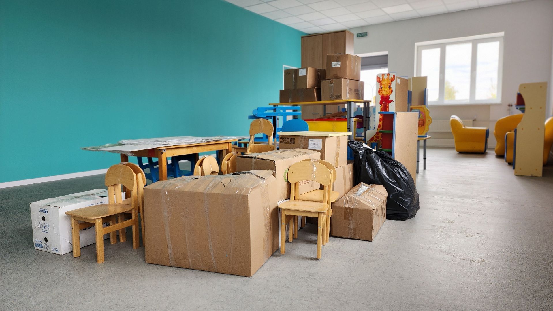 Руза, колюбакино, Капитальный ремонт детского сада ,