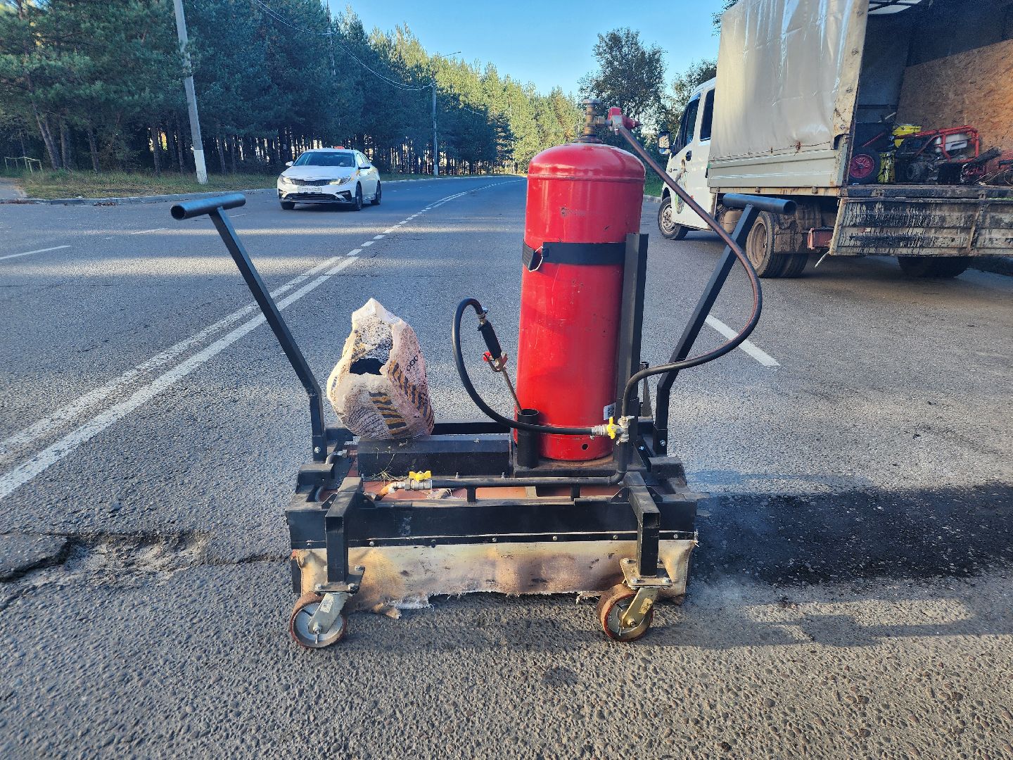 фрязино, ремонт дорог, ямочный ремонт,