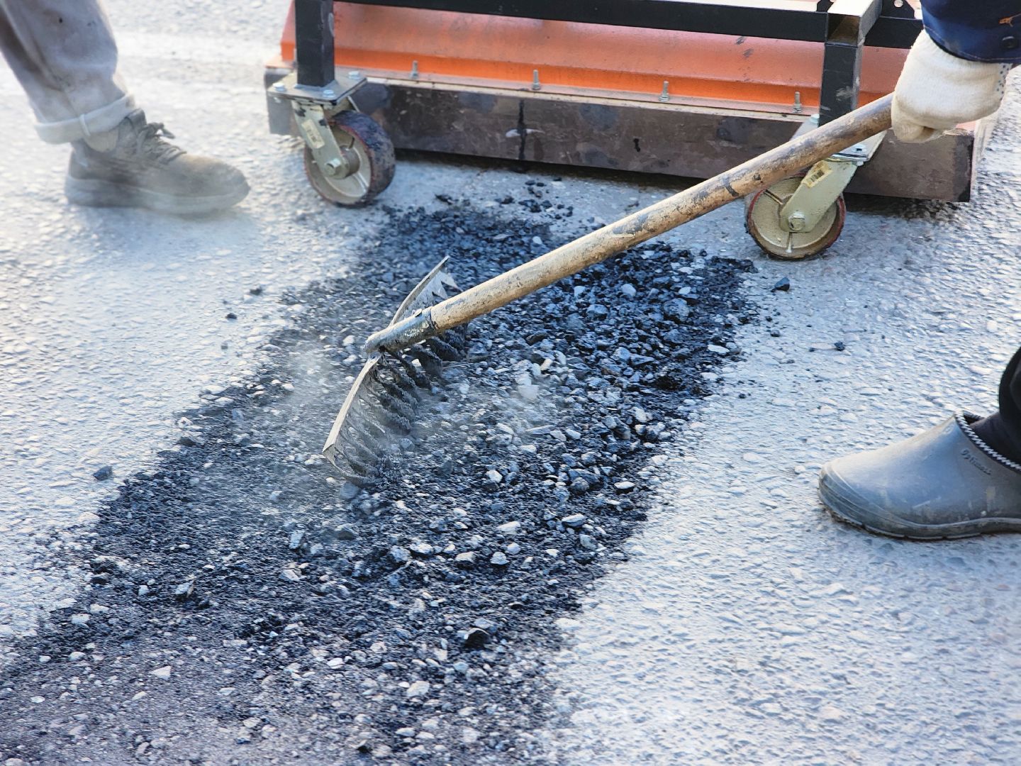 фрязино, ремонт дорог, ямочный ремонт,