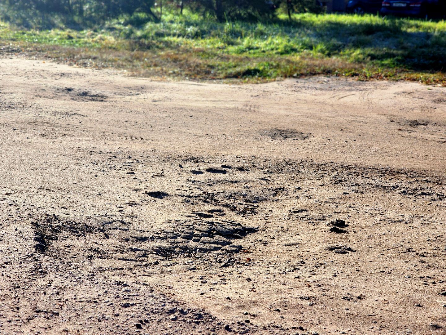 дубна, александровка, ремонт дорог,