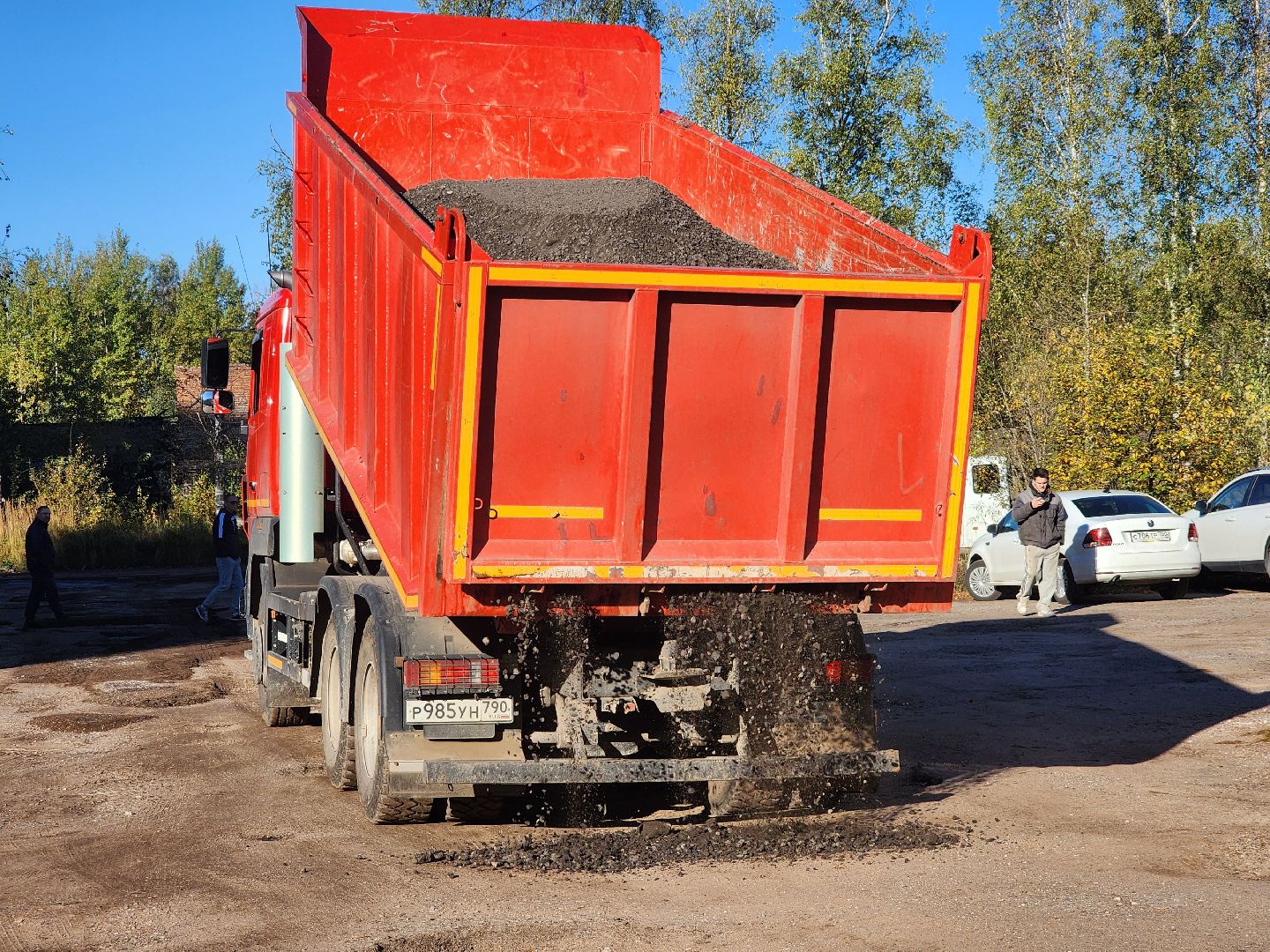 дубна, александровка, ремонт дорог,