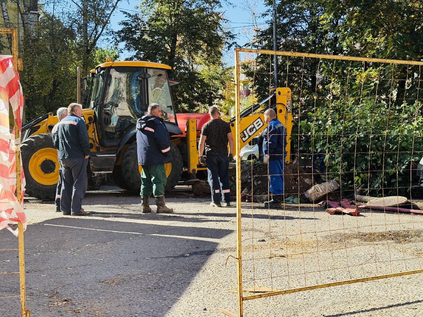 раменское, авария жкх, прорыв трубы отопления, теплосеть, раменская теплосеть, отопление, гвс, горячее водоснабжение,