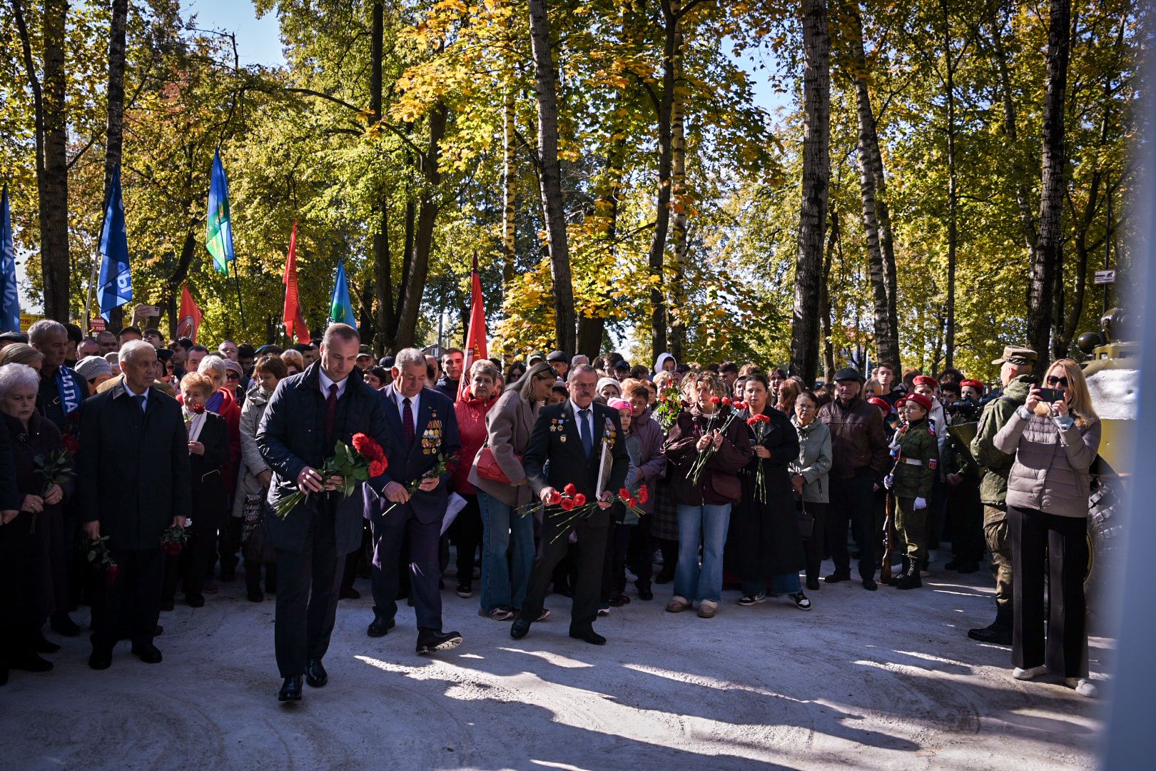 бронницы, открытие мемориального комплекса , мемориальный комплекс афганская война и сво в бронницах, военная техника в бронницах,