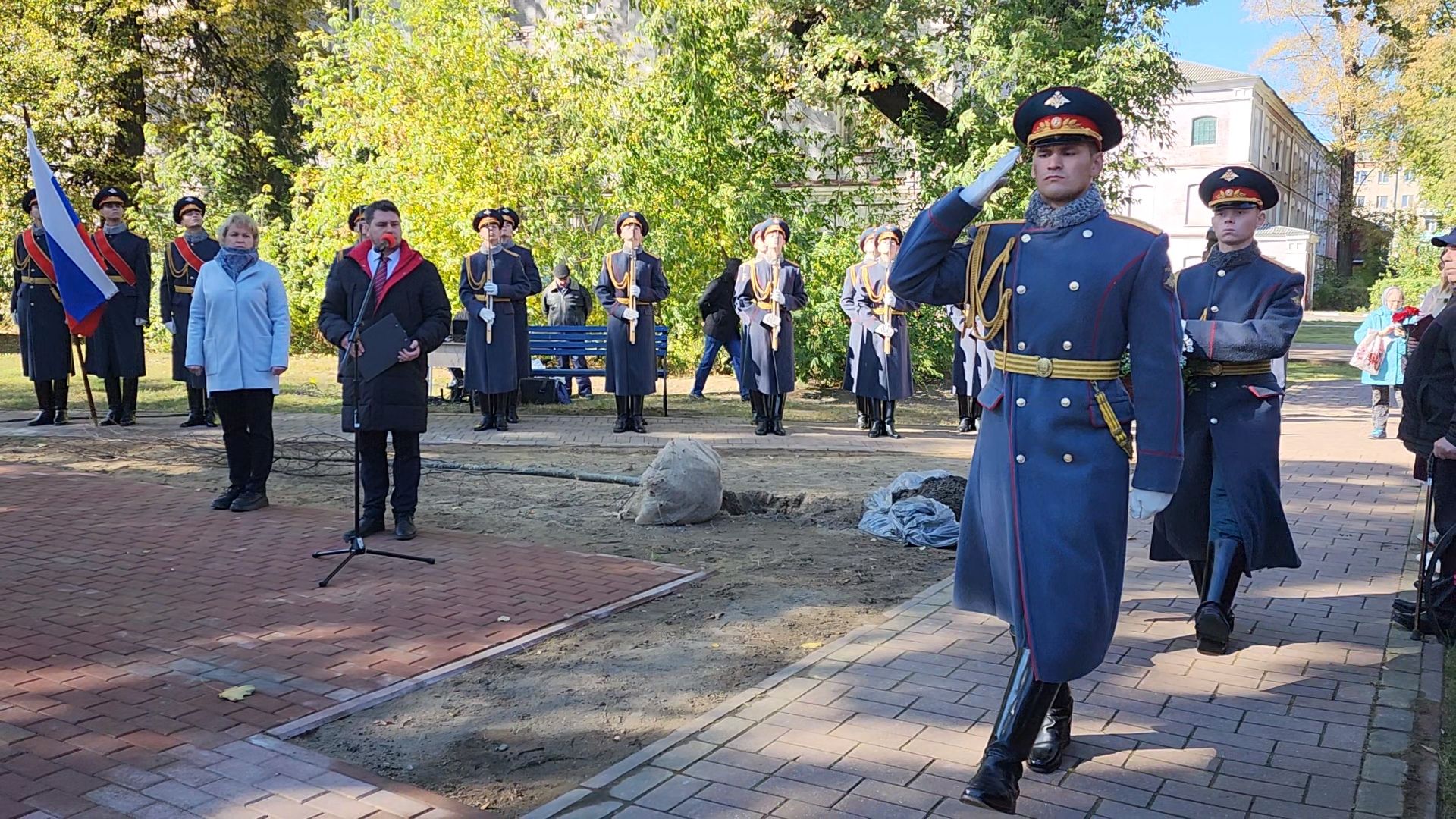 раменское, общество, памятник герою сергею ивановичу солнцеву,  открытие нового мемориала на улице солнцева,