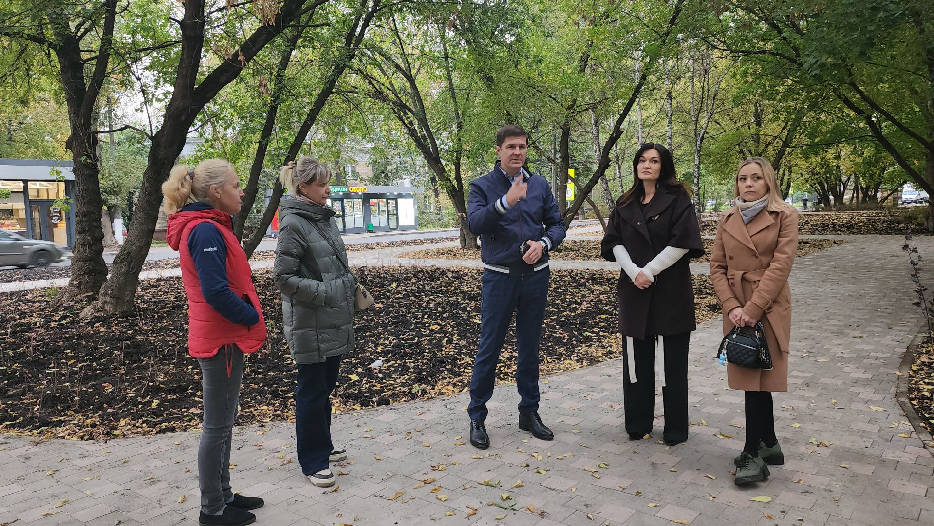 люберцы, новый сквер, глава люберец владимир волков, жители,