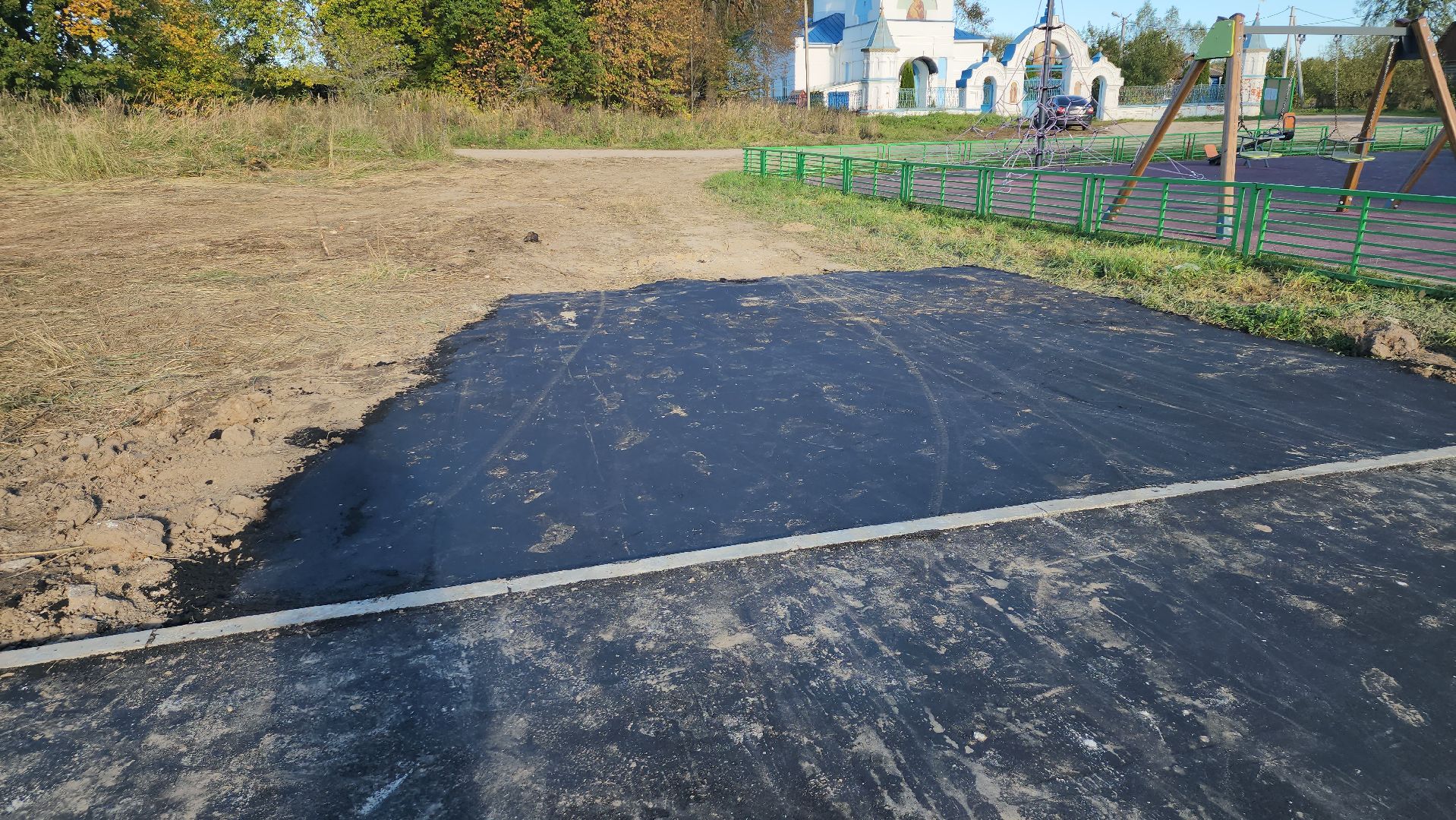 щёлково, спортивная площадка, маврино, Спортивная площадка в деревне,