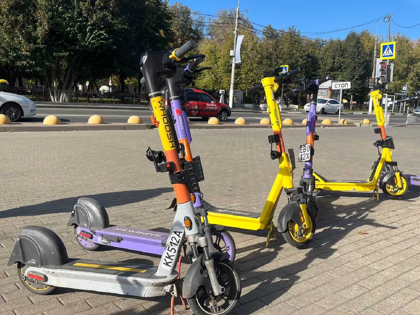 красногорск, кикшеринг, самокаты,