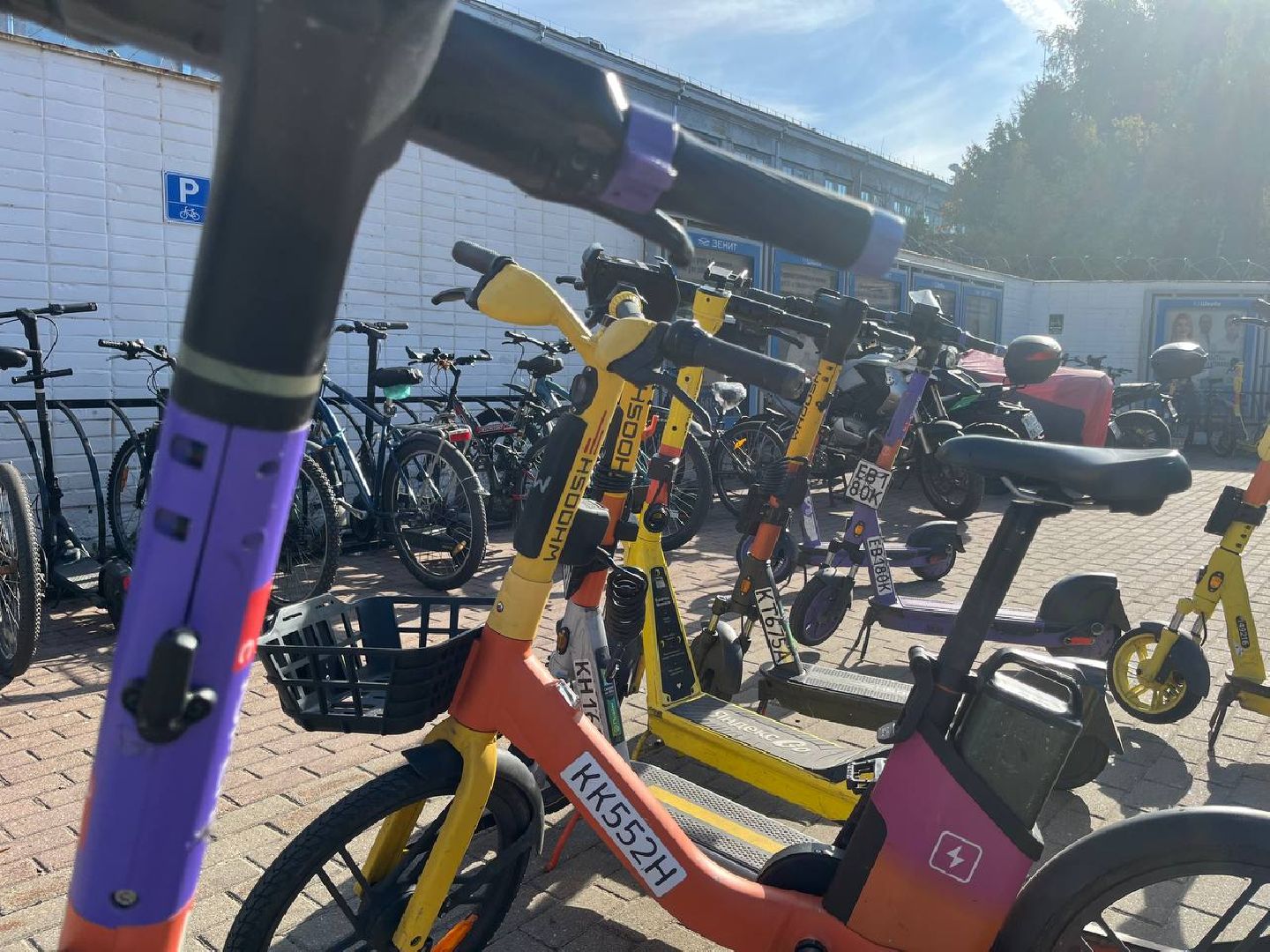 красногорск, кикшеринг, самокаты,