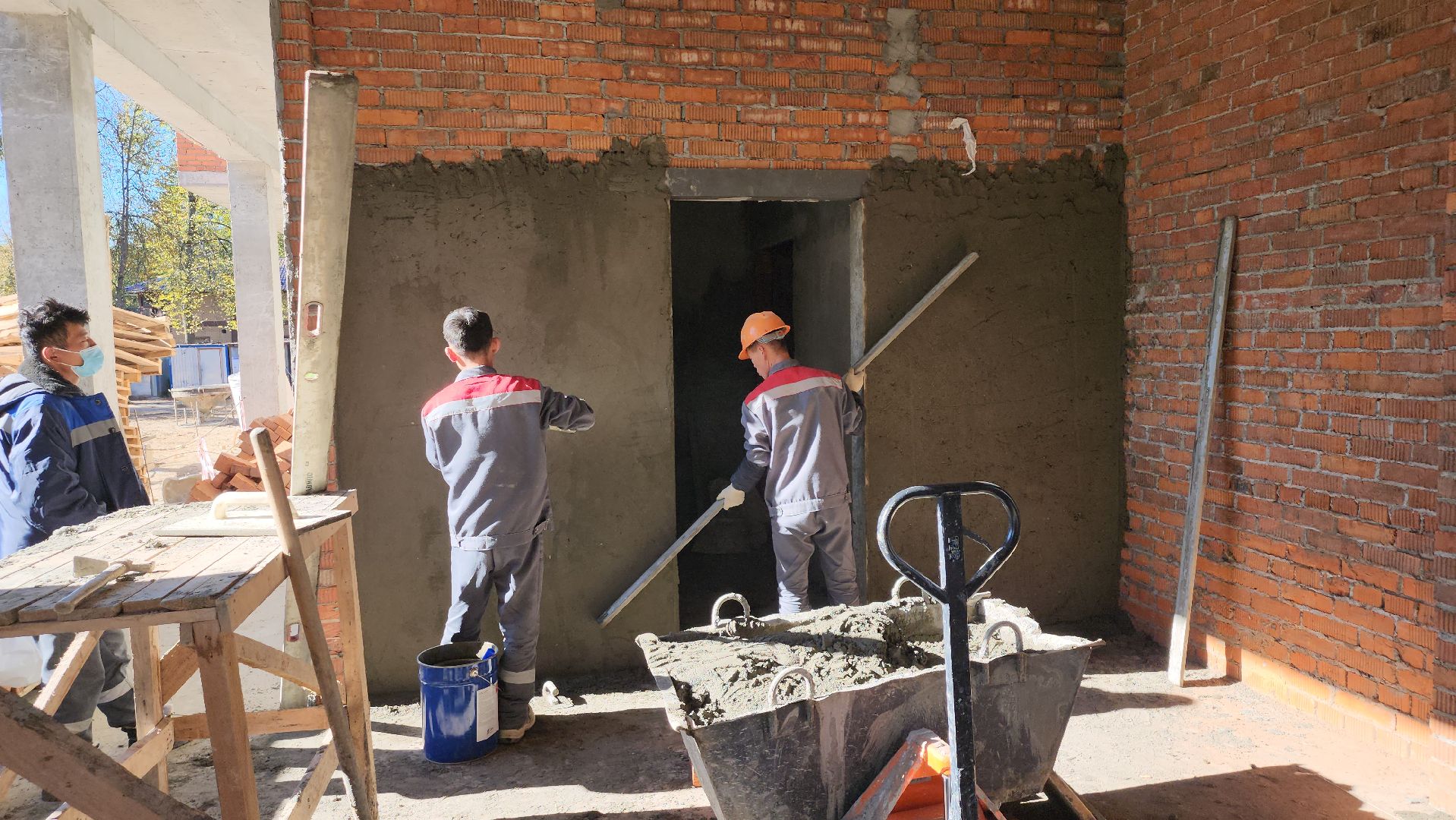 щёлково, строительство бассейна в монино, новый бассейн,