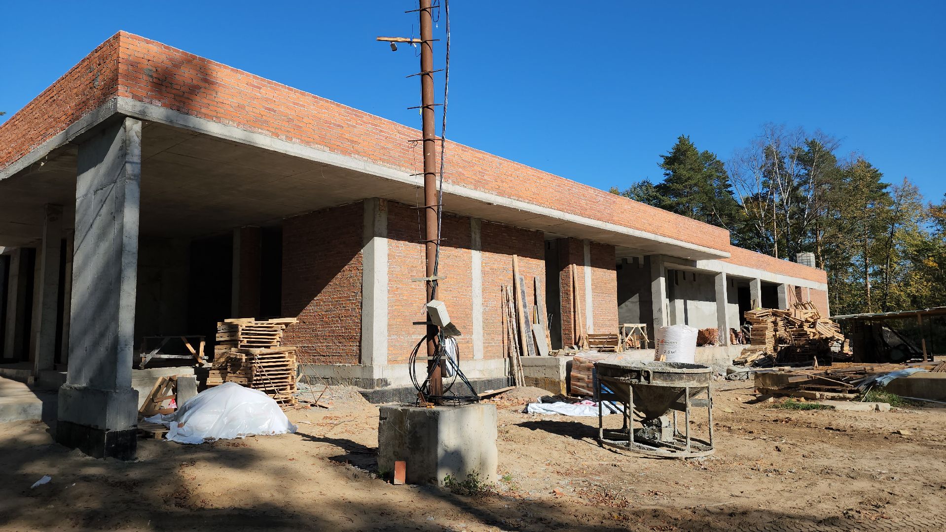 щёлково, строительство бассейна в монино, новый бассейн,