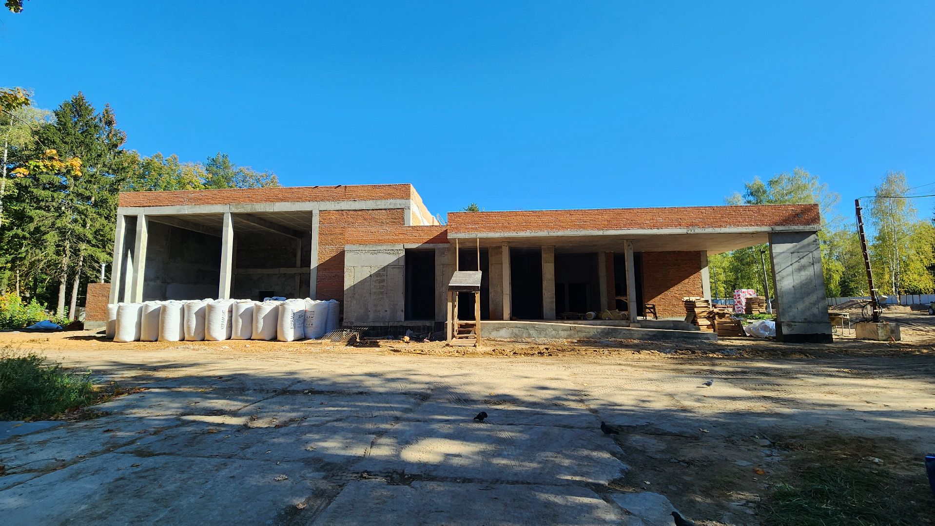 щёлково, строительство бассейна в монино, новый бассейн,