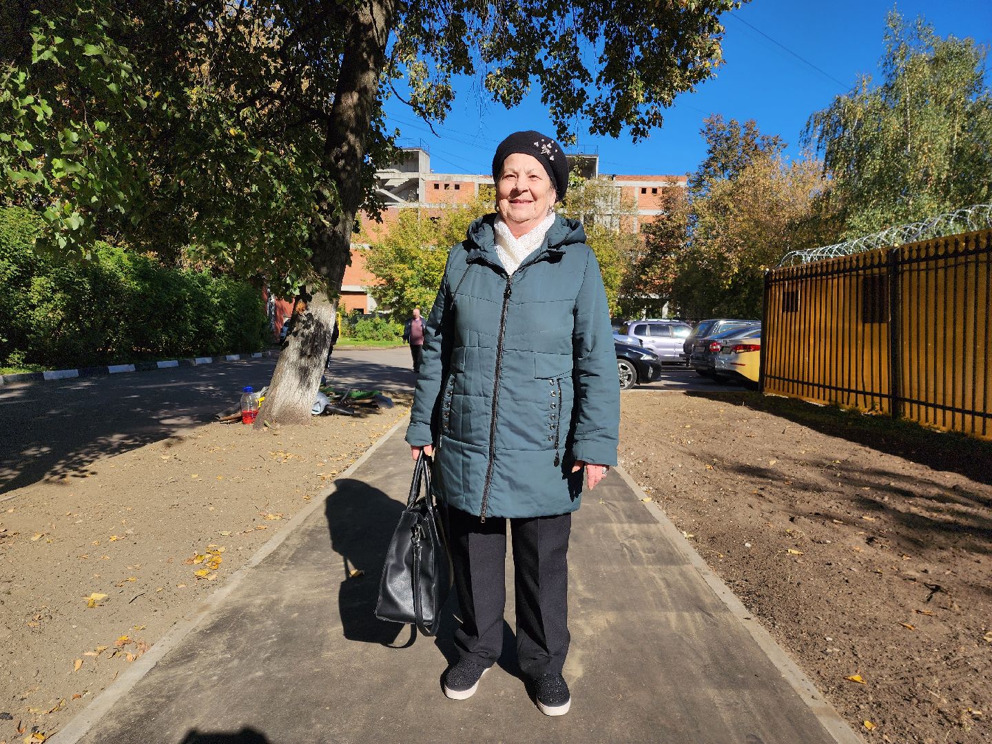 раменское, благоустройство, новый тротуар на улице воровского,