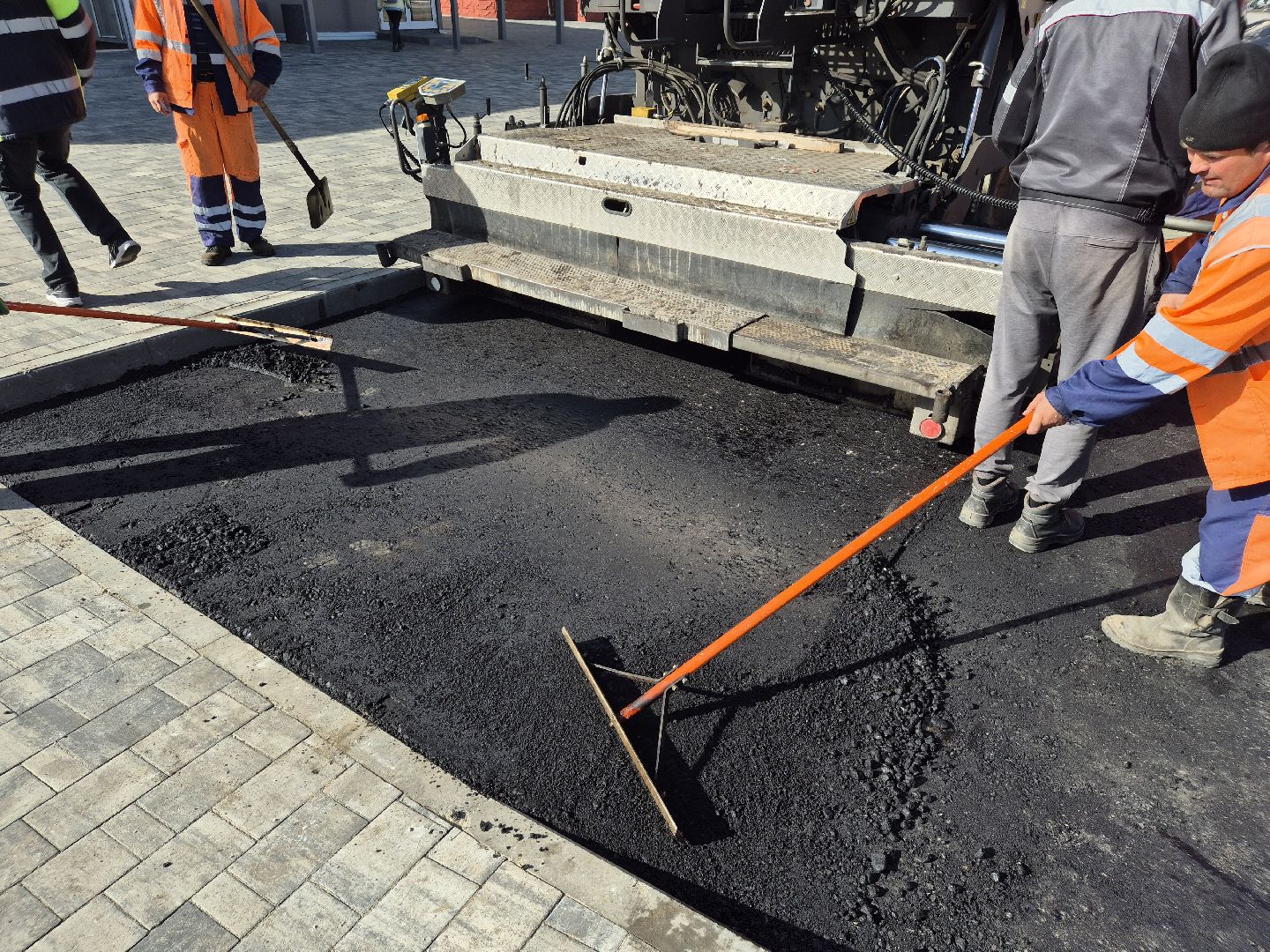 орехово зуево, строительство дороги,