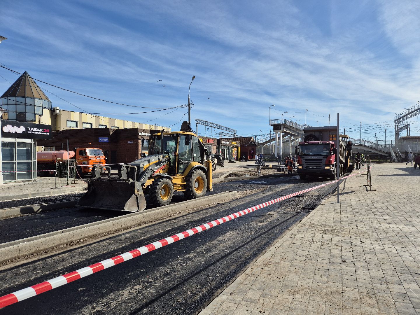 орехово зуево, строительство дороги,