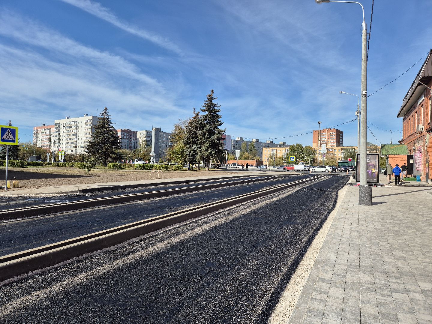 орехово зуево, строительство дороги,