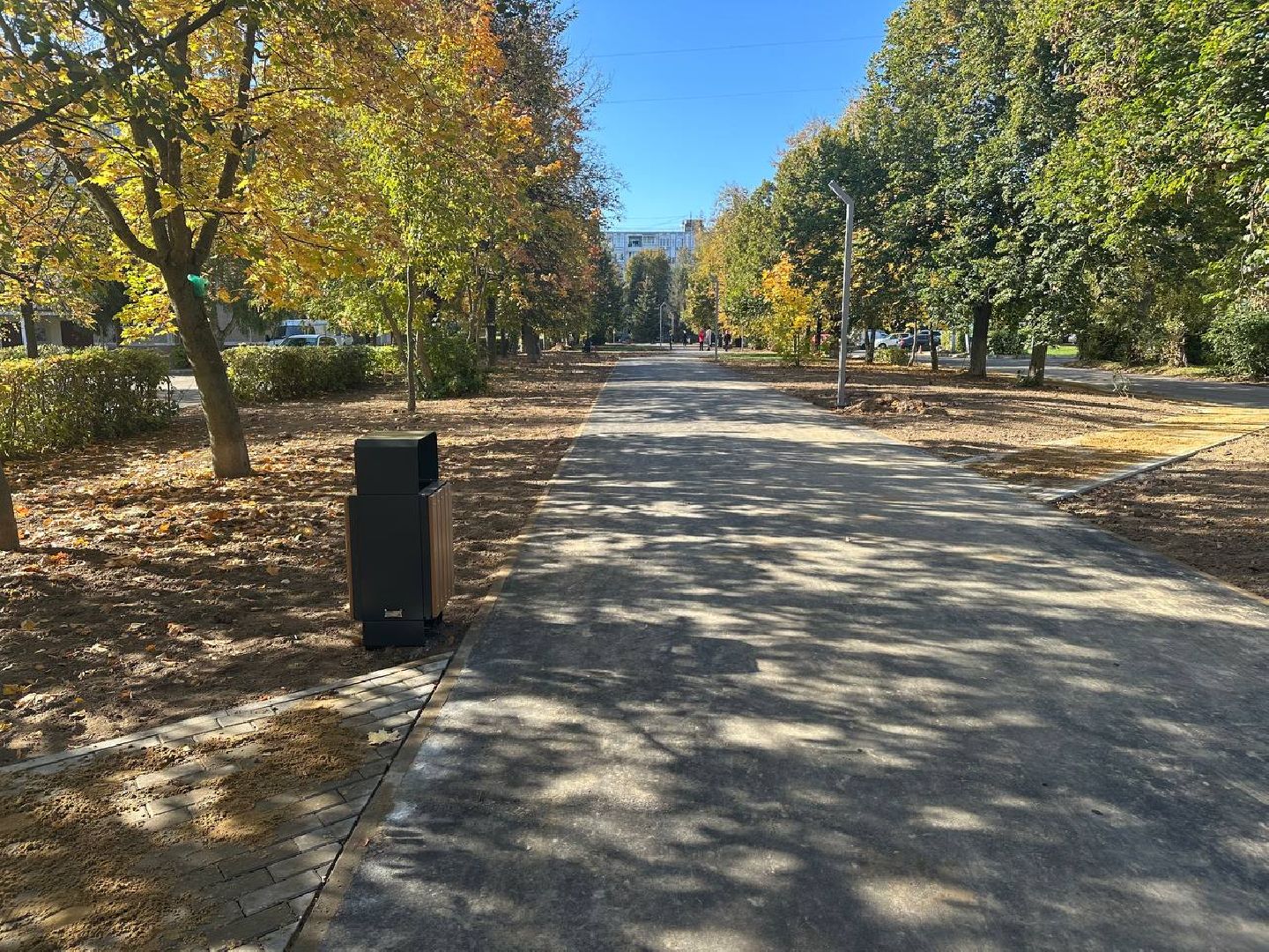 благоустойство, домодедово, сквер,
