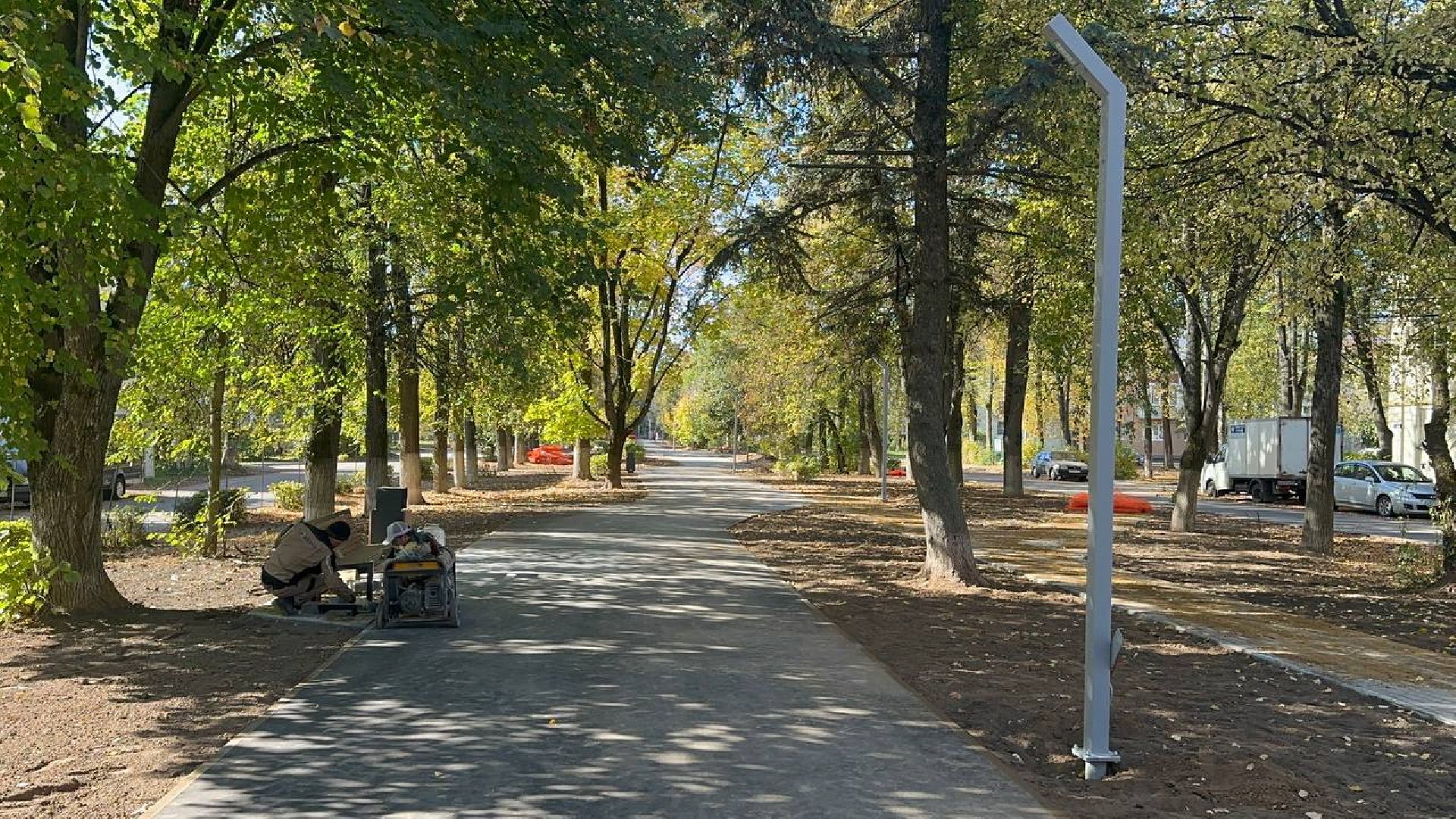 благоустойство, домодедово, сквер,