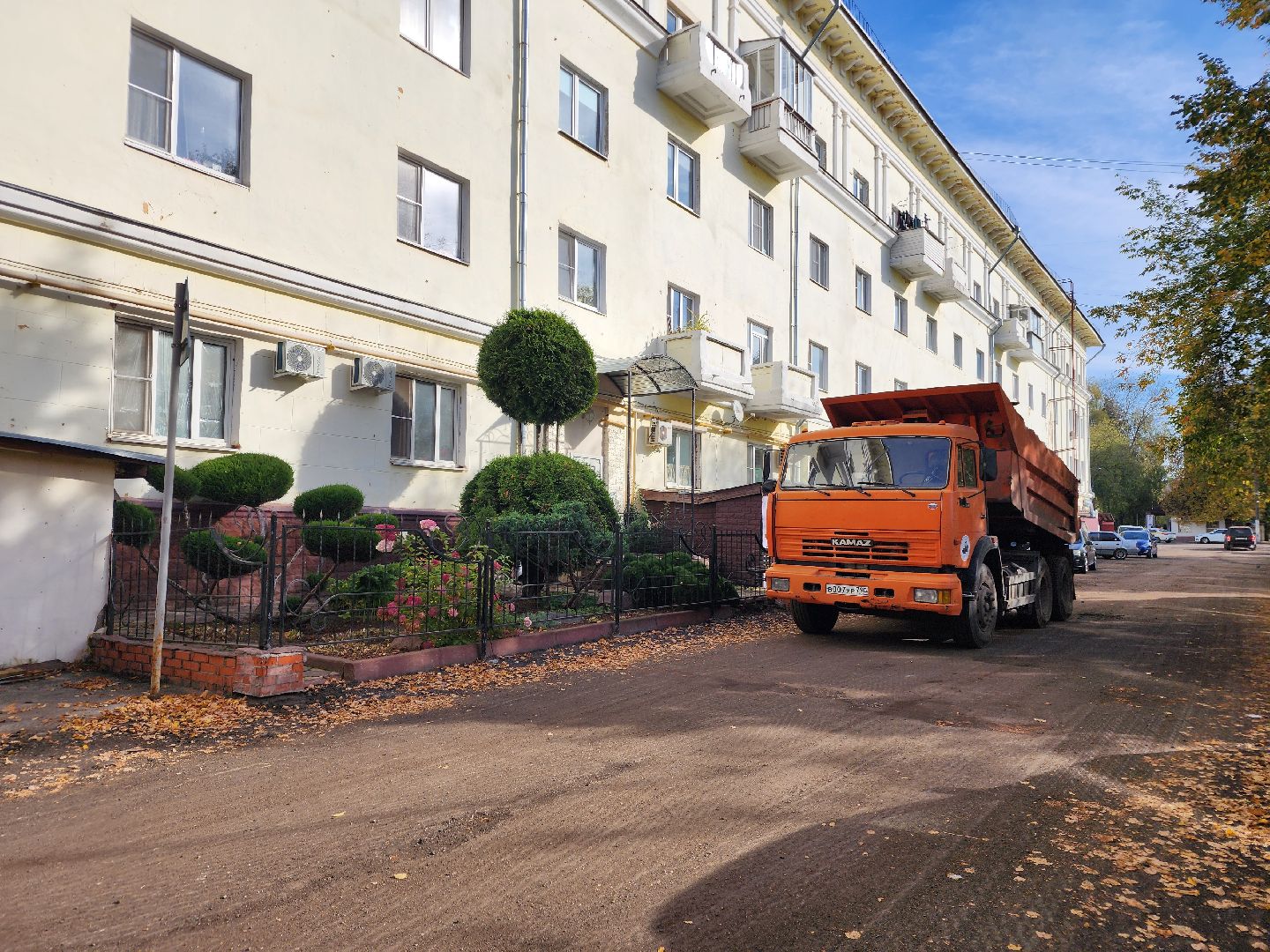 фрязино, благоустройство дворов, укладка бордюров, асфальтирование дворов,