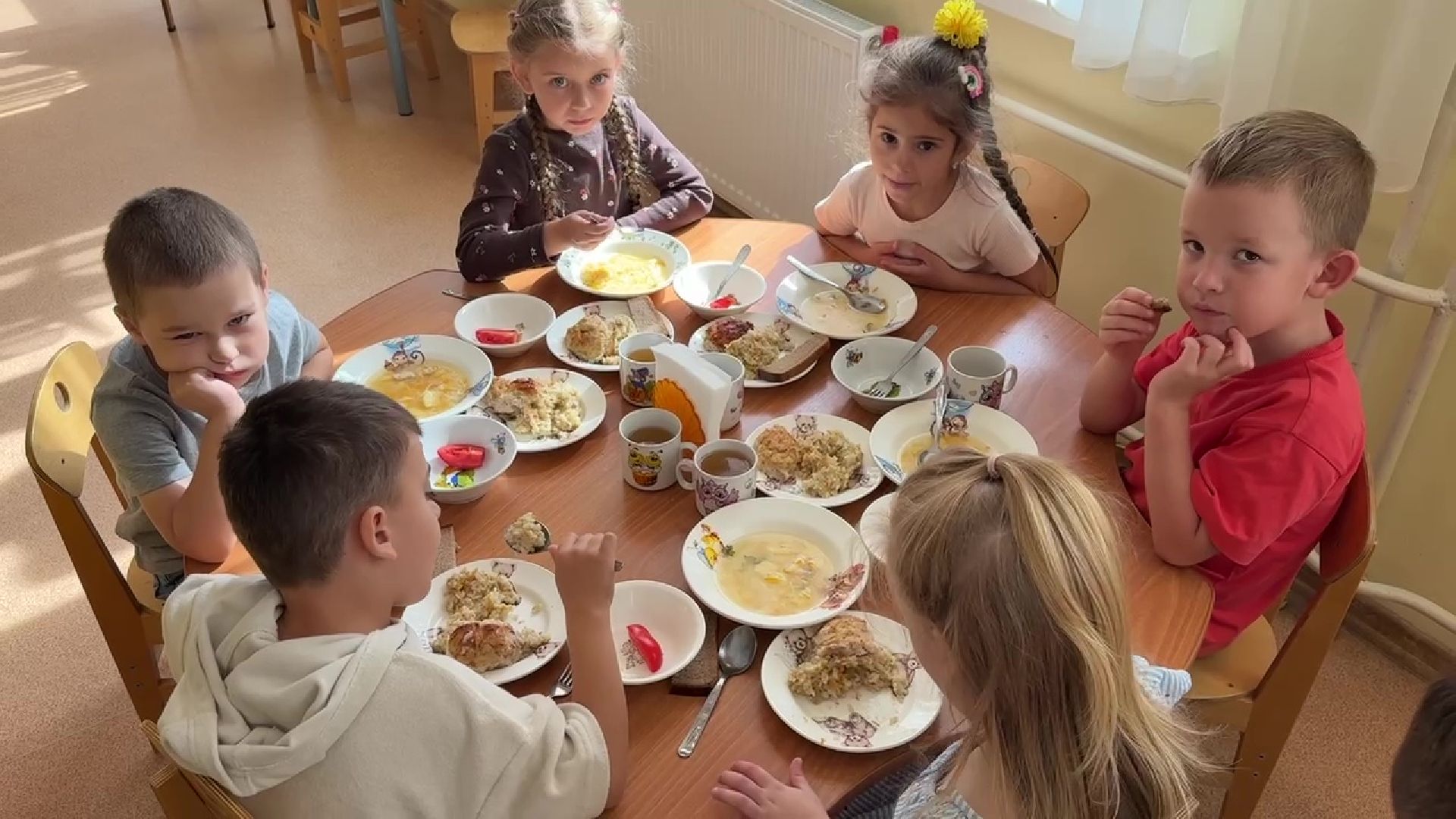 Реутов, образование, питание в садах, зимнее меню,