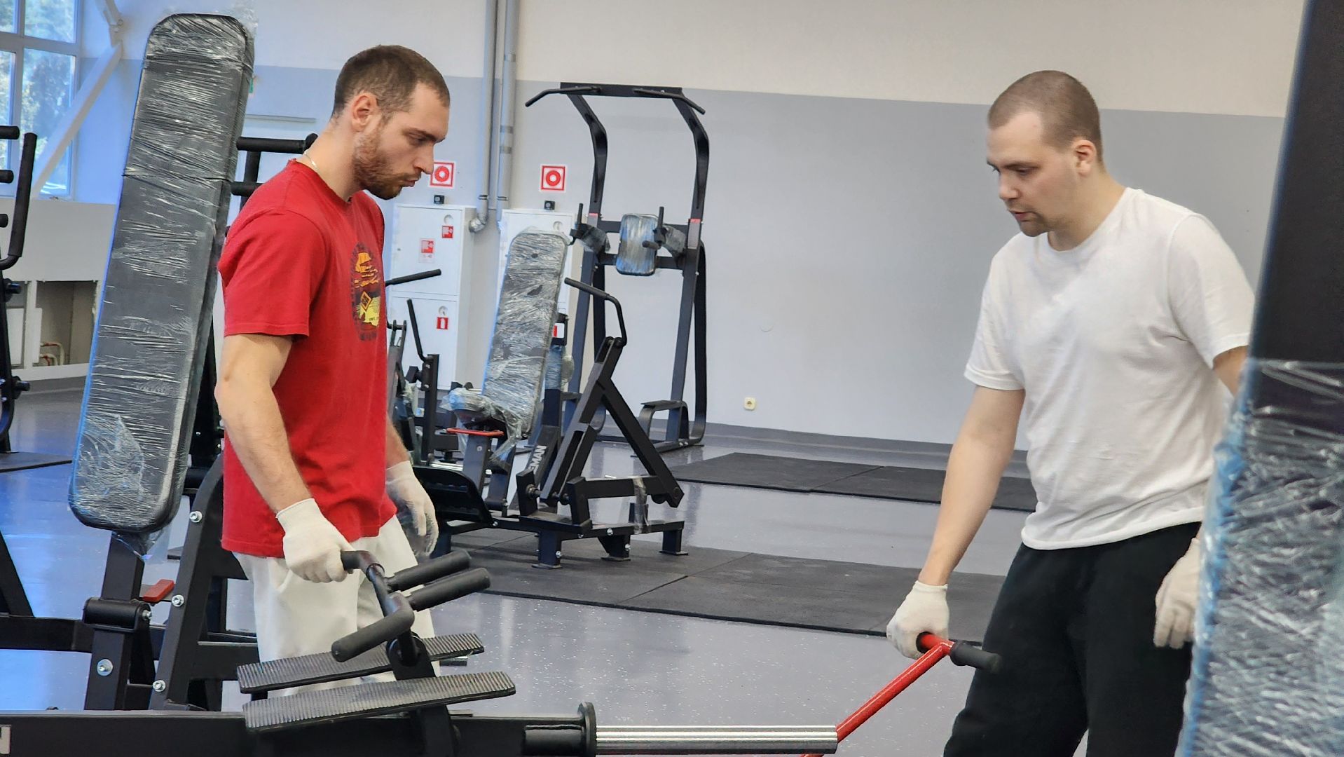 спорт, спортивная школа протвино, ремонт тренажерного зала,