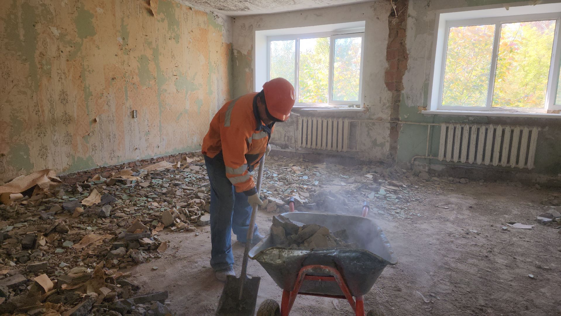 Общежитие, Лобня, Капитальный ремонт ,