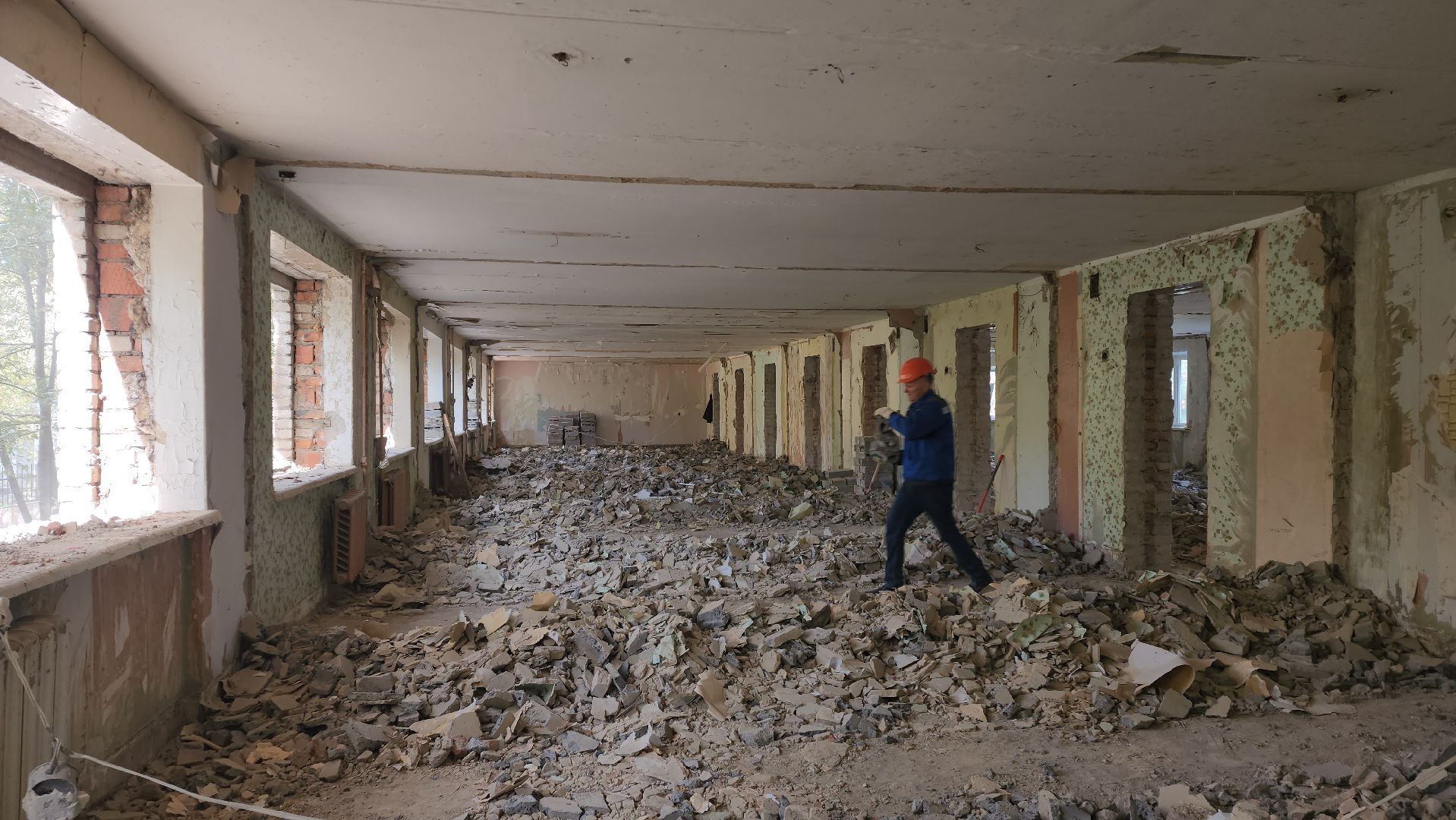 Общежитие, Лобня, Капитальный ремонт ,