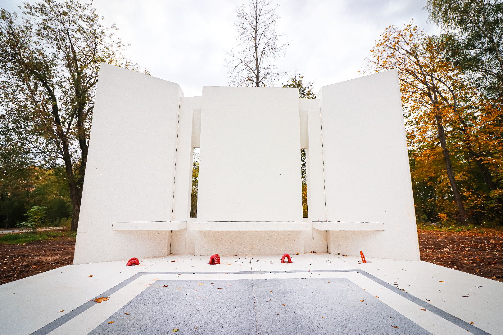 клин, общество, строительство, мемориал вечный огонь, память,