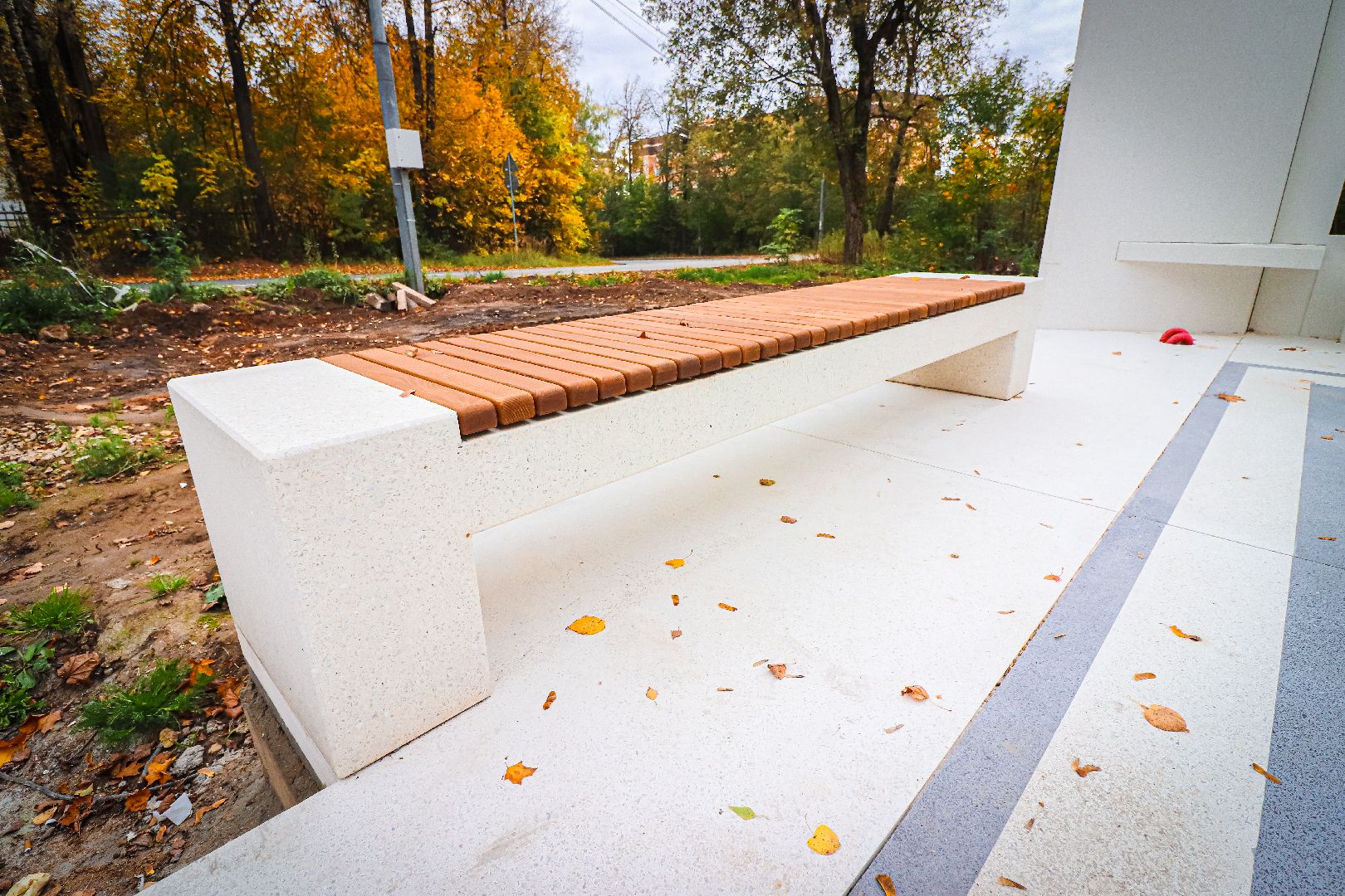 клин, общество, строительство, мемориал вечный огонь, память,