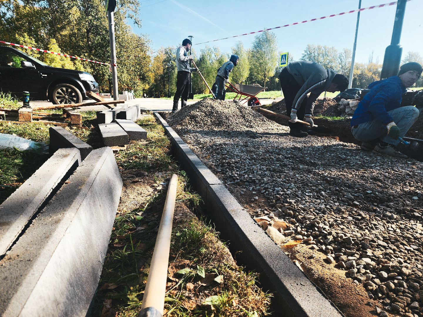 пущино, серпухов, тротуары, дороги,