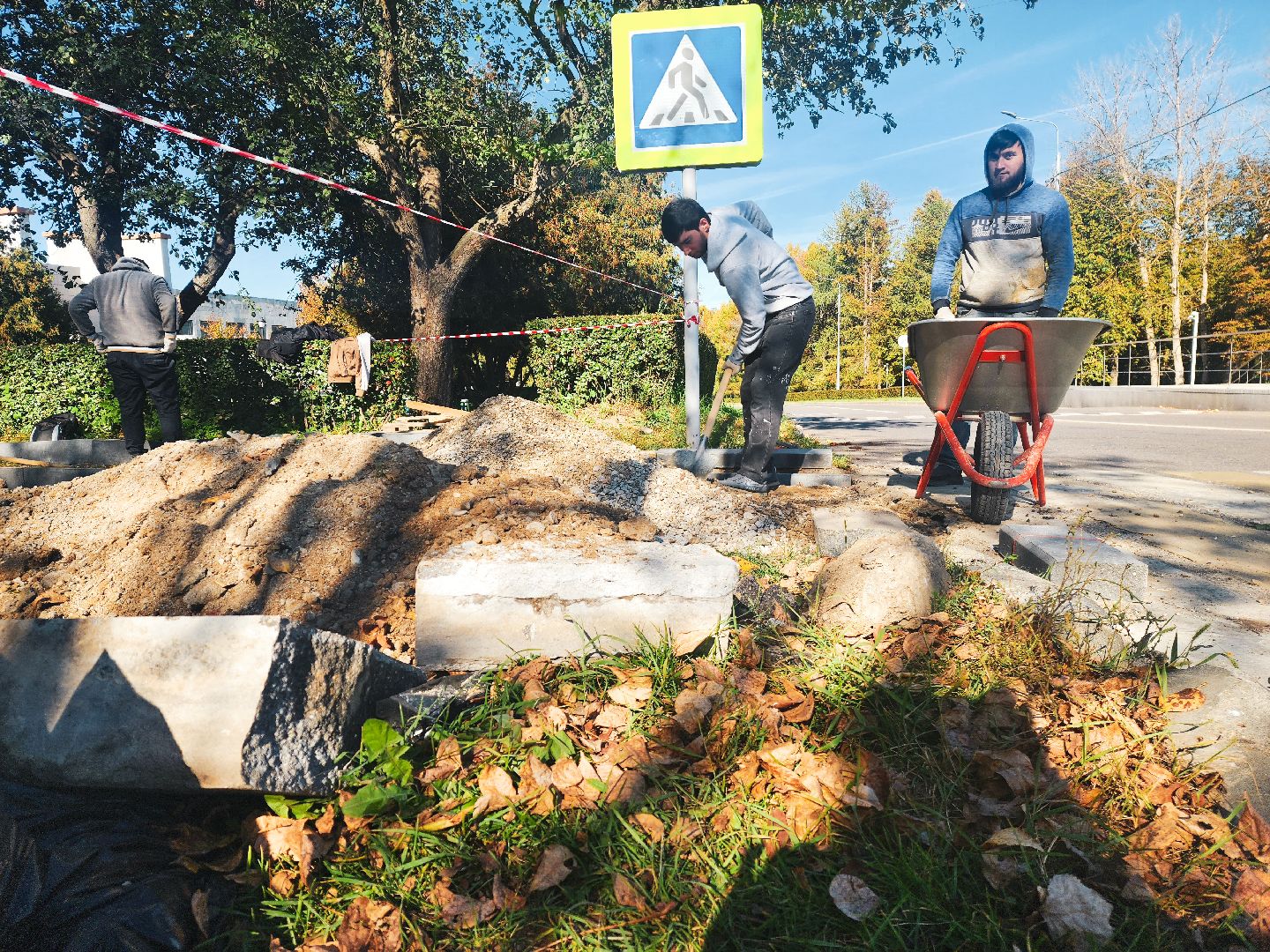 пущино, серпухов, тротуары, дороги,