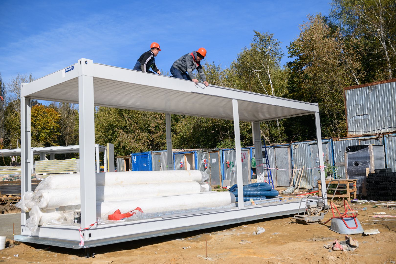 лыткарино, строительство, стадион полет,