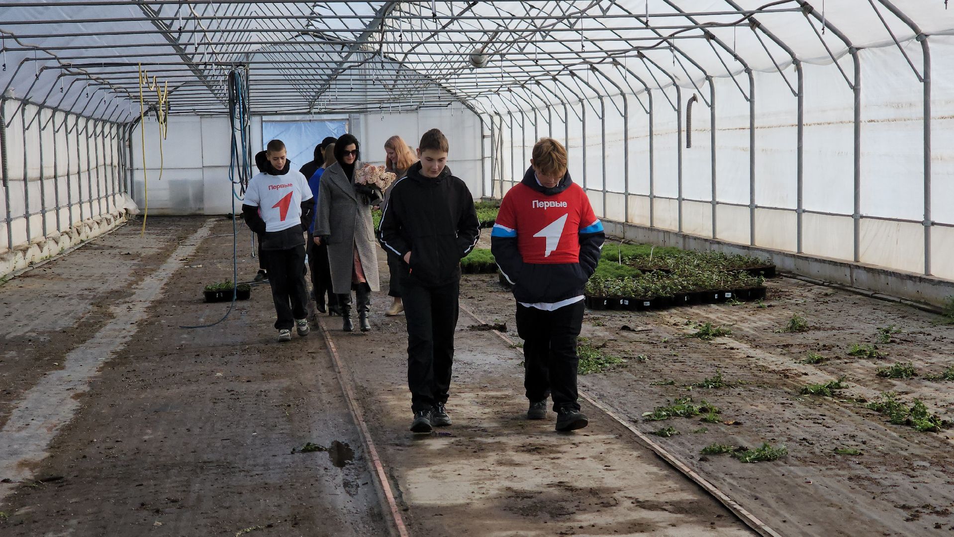 кашира, образование, движение первых, питомник растений, экология, экскурсия, дети, школа,
