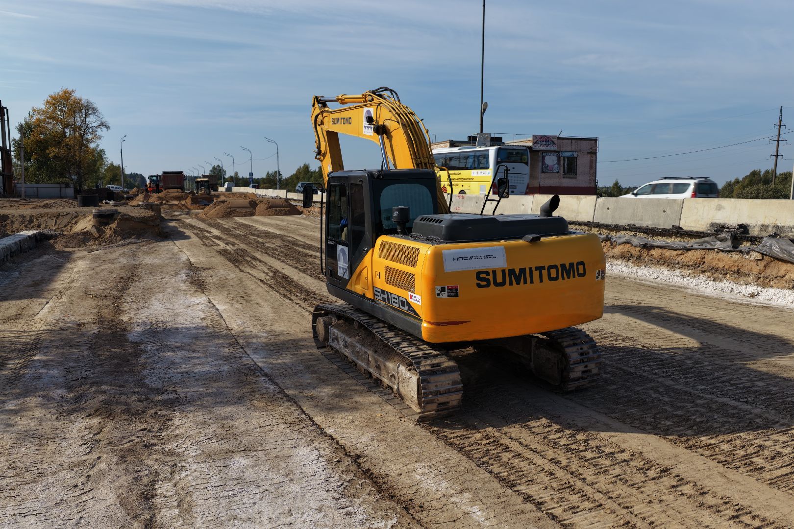 видео с коптера, трасса м-9 балтия,